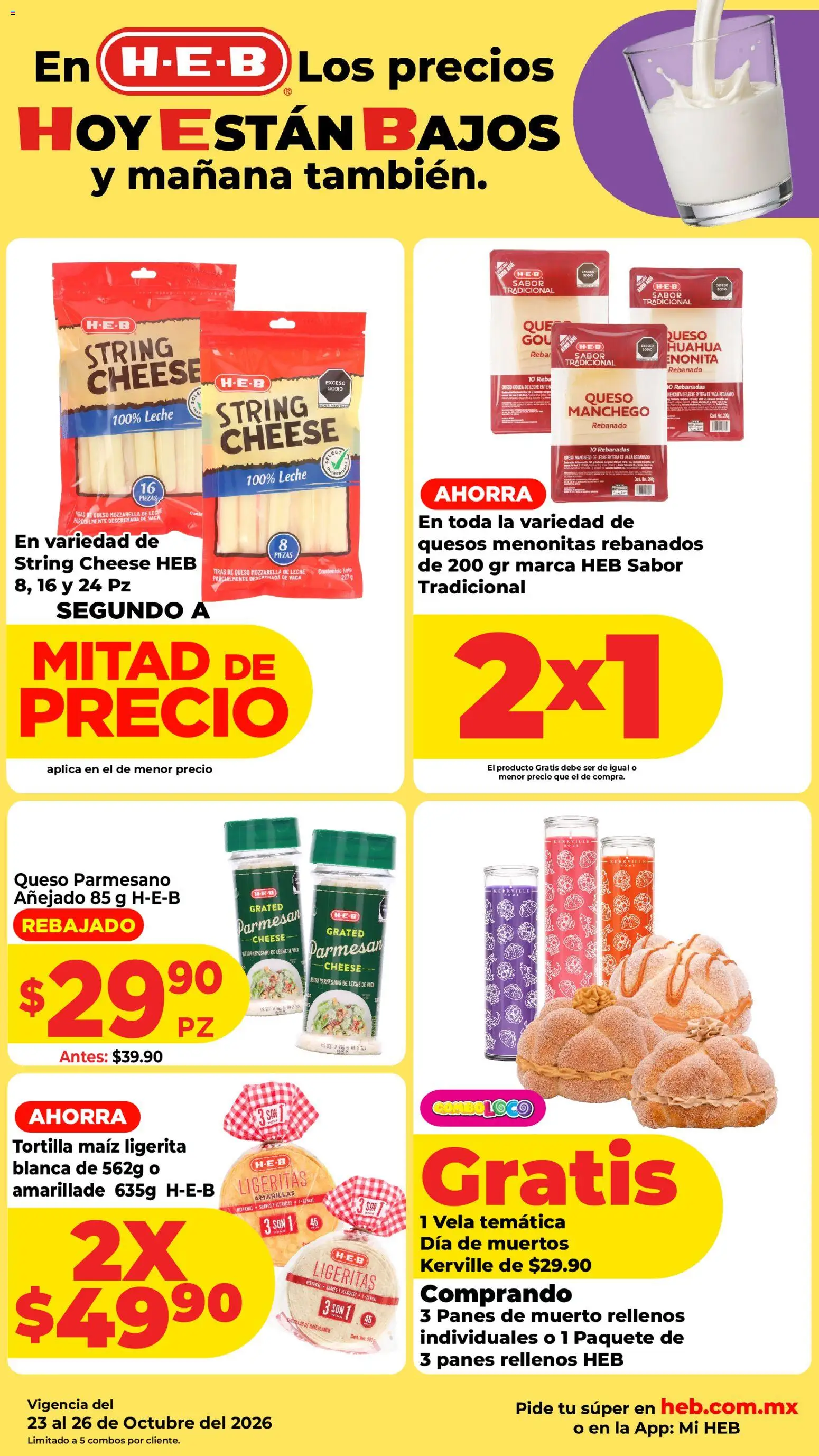 H-E-B folleto Folleto in México