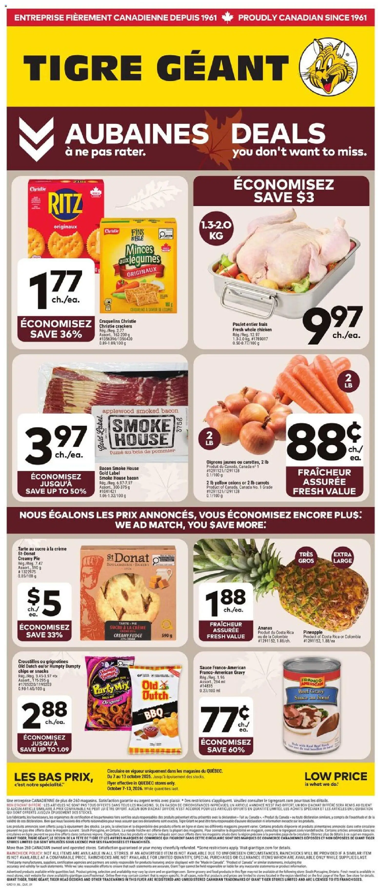 Giant Tiger weekly flyer / circulaire Flyer in Canada