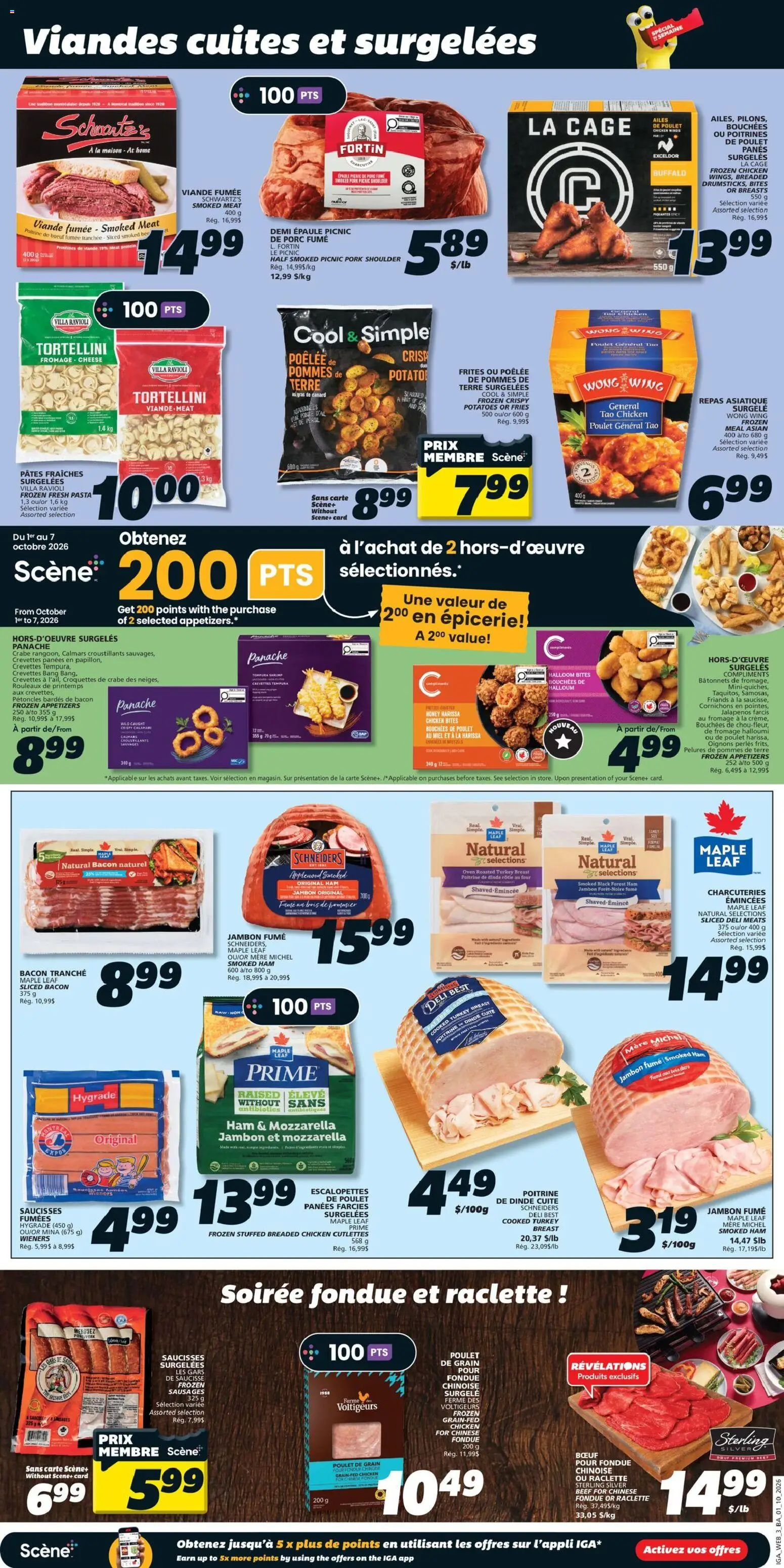 IGA weekly flyer / circulaire Flyer in Canada