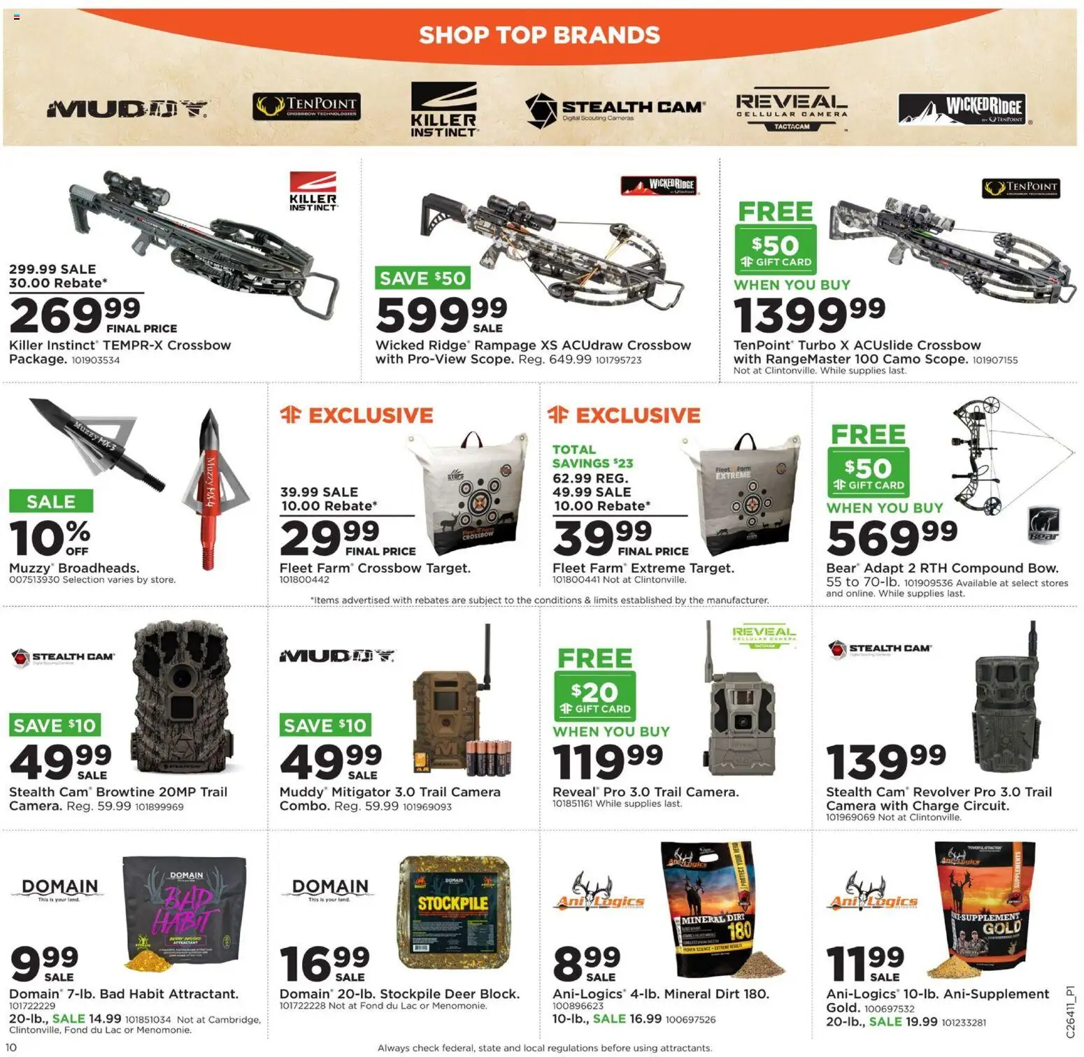 Mills Fleet Farm Weekly Ad Weekly Ad in United States