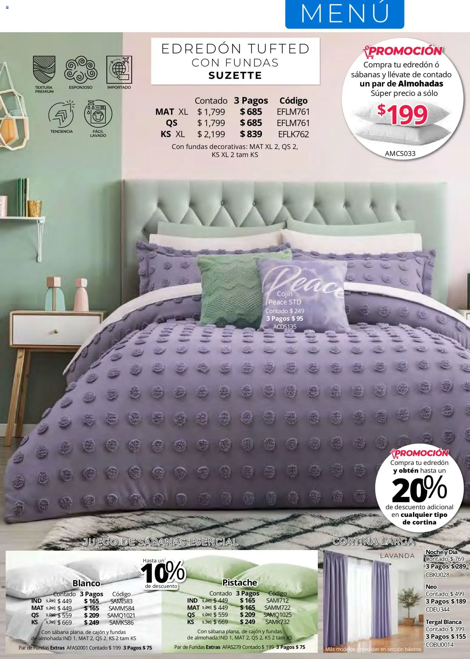 ¡El último » catálogo de Colchas Concord para Julio « está aquí! Descubre las SUPER OFERTAS. | México