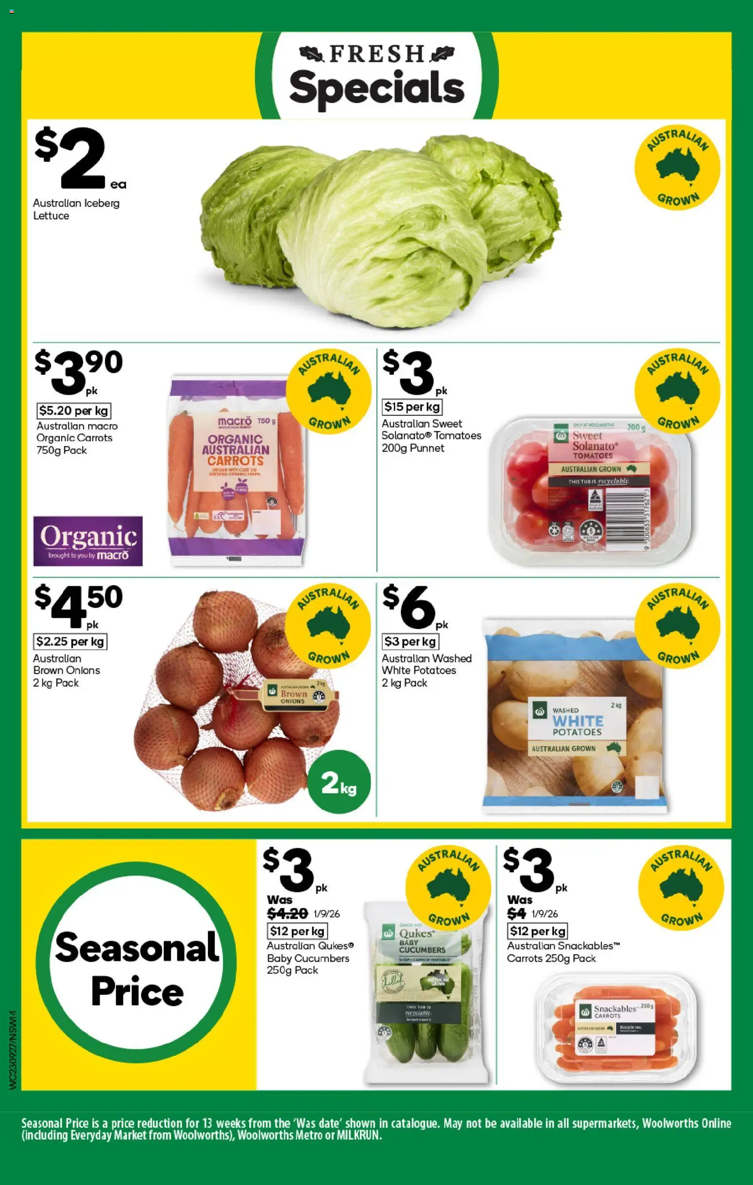Woolworths catalogue Catalogue in Australia