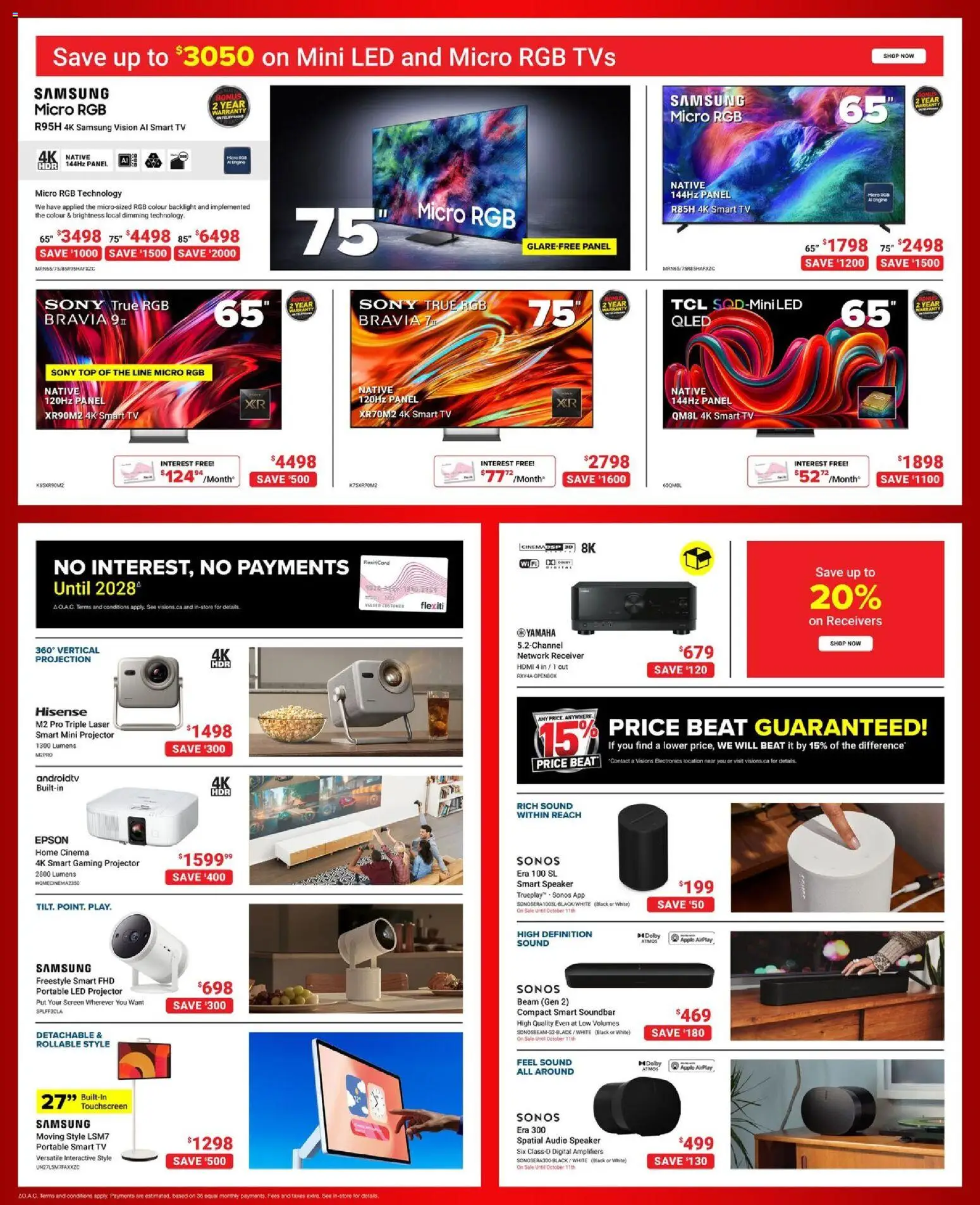 Visions weekly flyer / circulaire Flyer in Canada