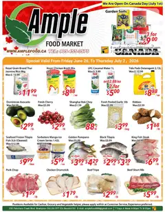 Ample-food-market Ample Food Market weekly flyer / circulaire