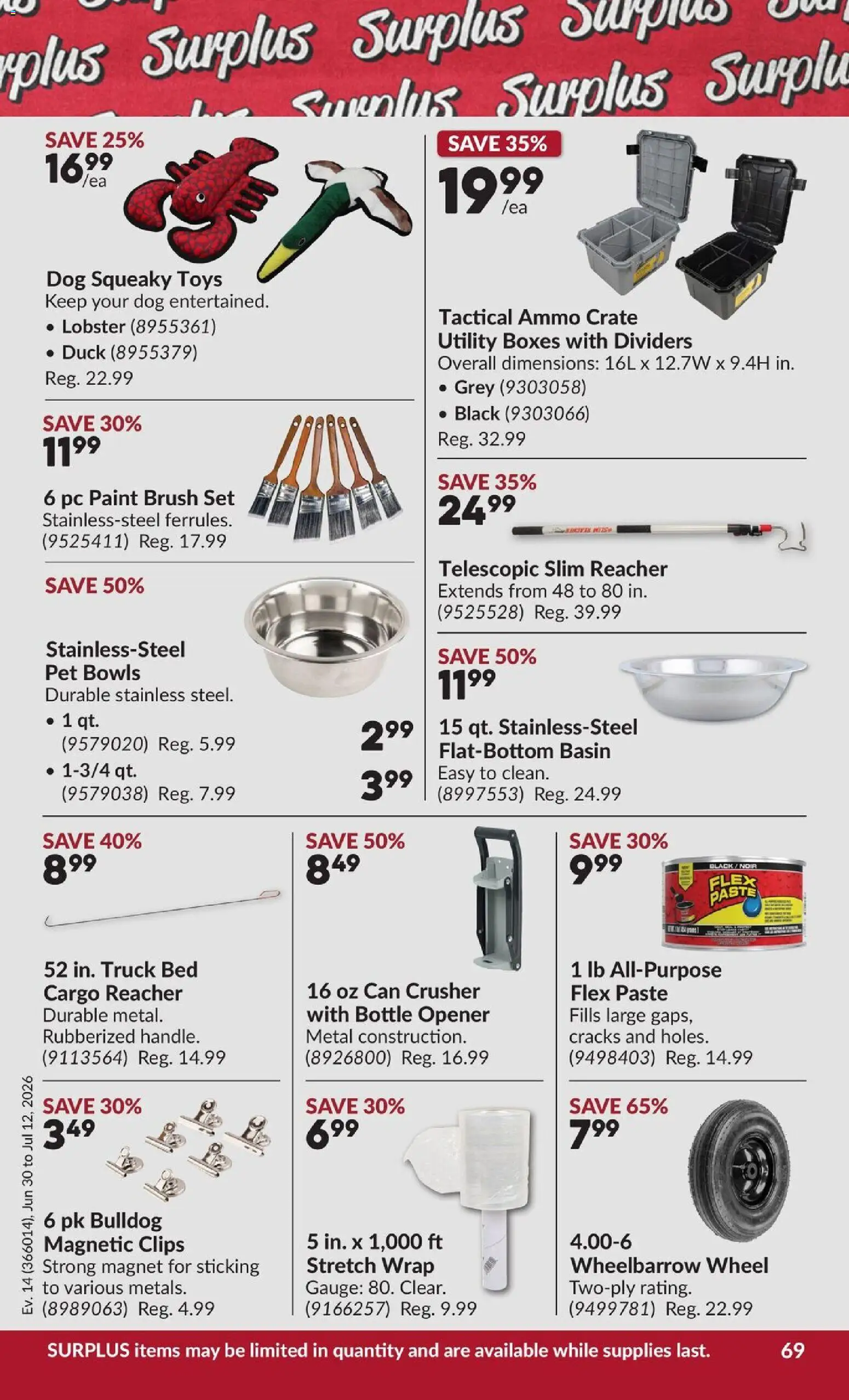 Princess Auto Flyer from Jun 30, 2026 - Unlock Huge Savings | Canada