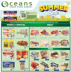 Oceans Oceans weekly flyer / circulaire