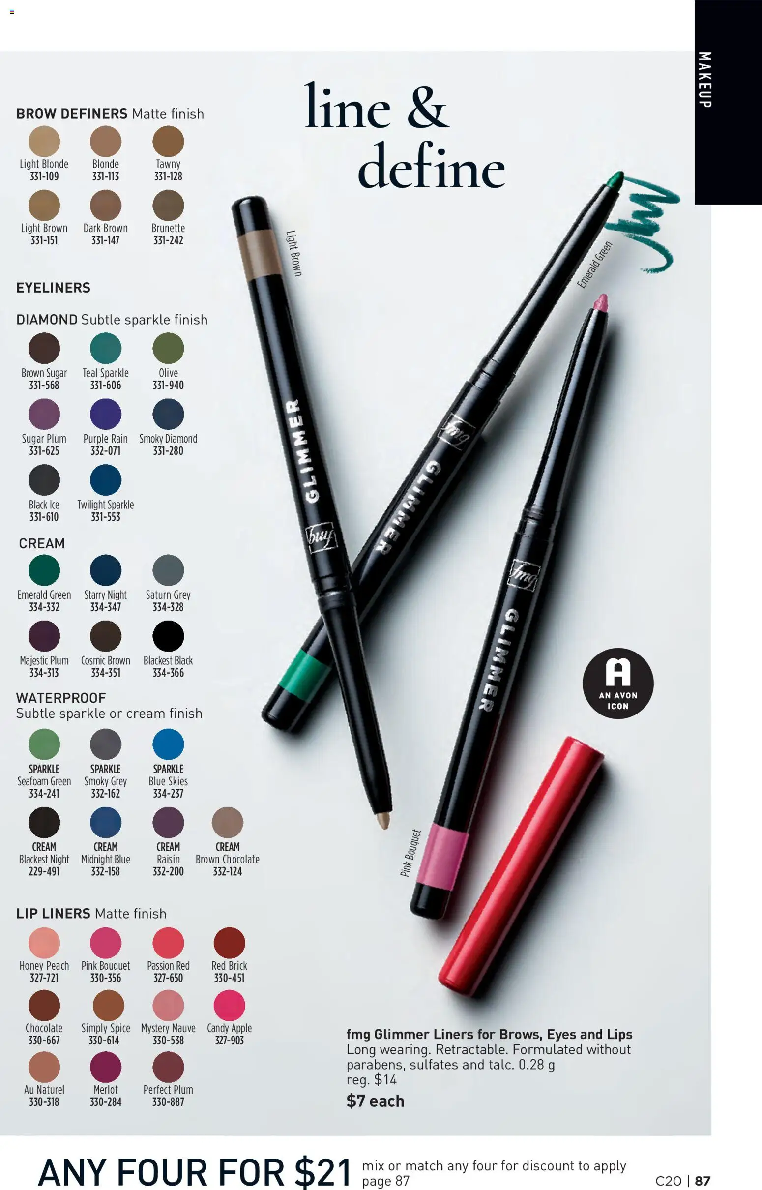 Avon - Brochure Campaign Flyer in Canada