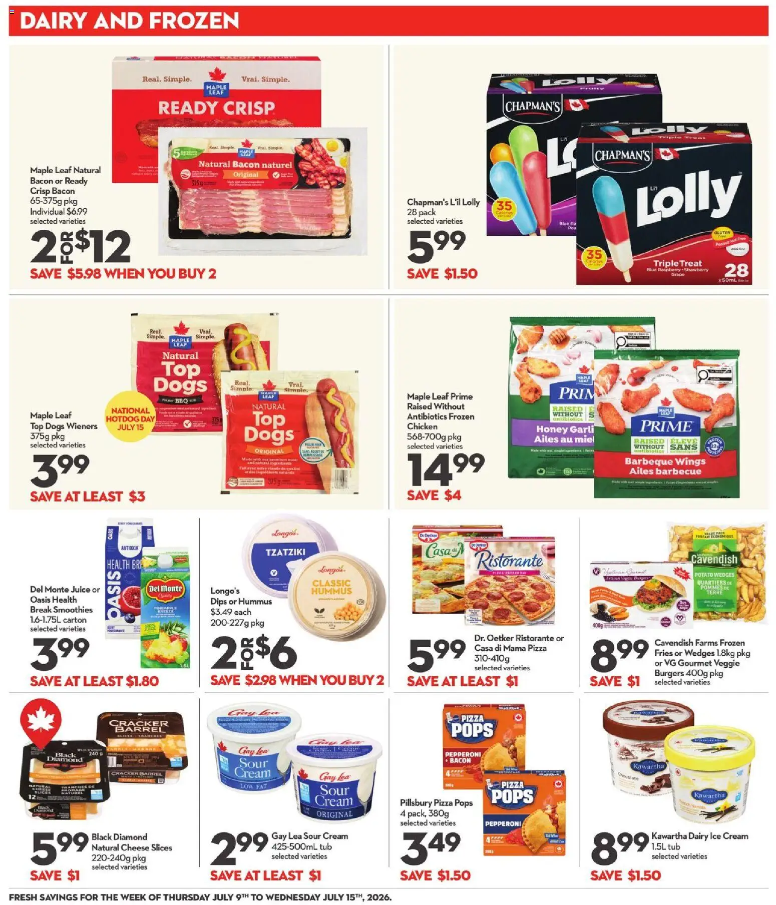 Longo's Flyer from Jul 9, 2026 - Unlock Huge Savings | Canada
