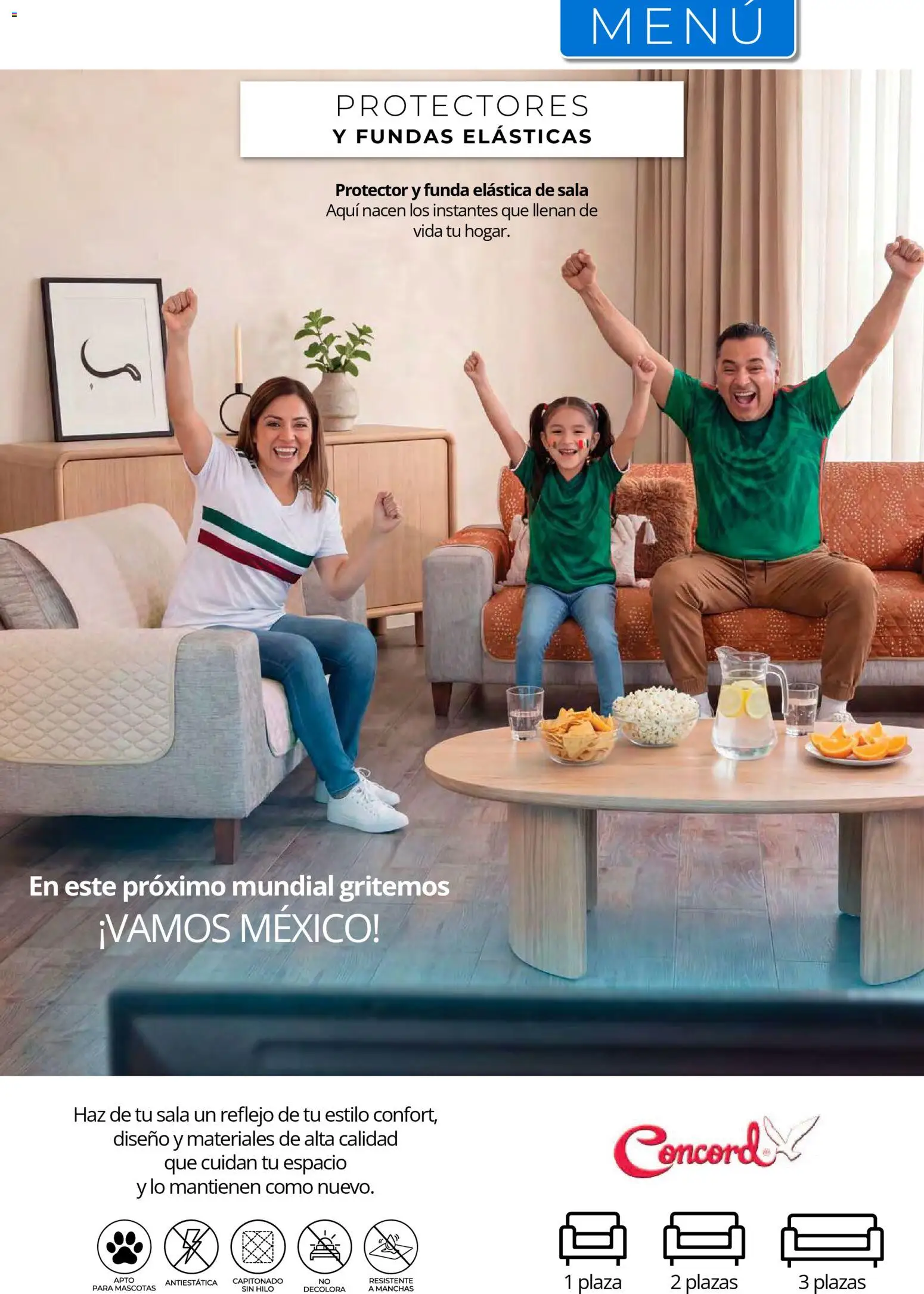 ¡El último » catálogo de Colchas Concord para Julio « está aquí! Descubre las SUPER OFERTAS. | México