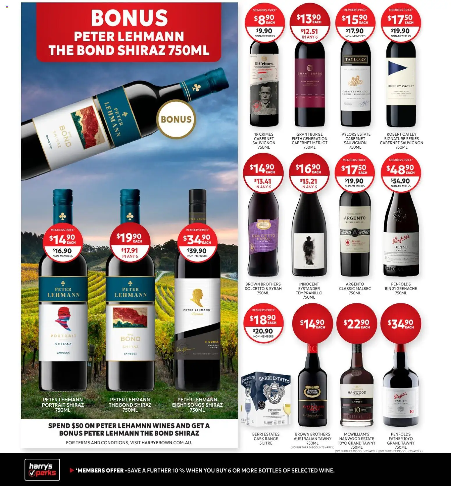 Harry Brown catalogue Catalogue in Australia
