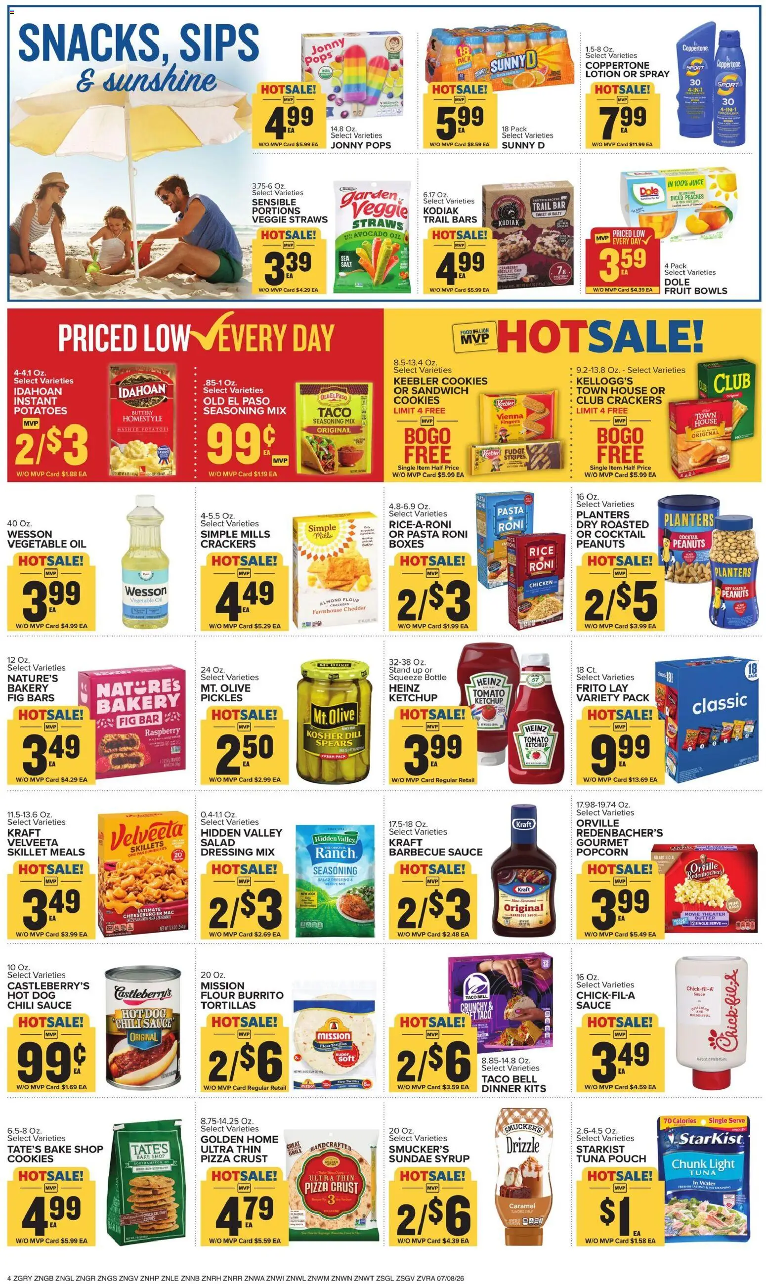 The new Food Lion flyer is now online. See all July offers on your mobile and save! | United States