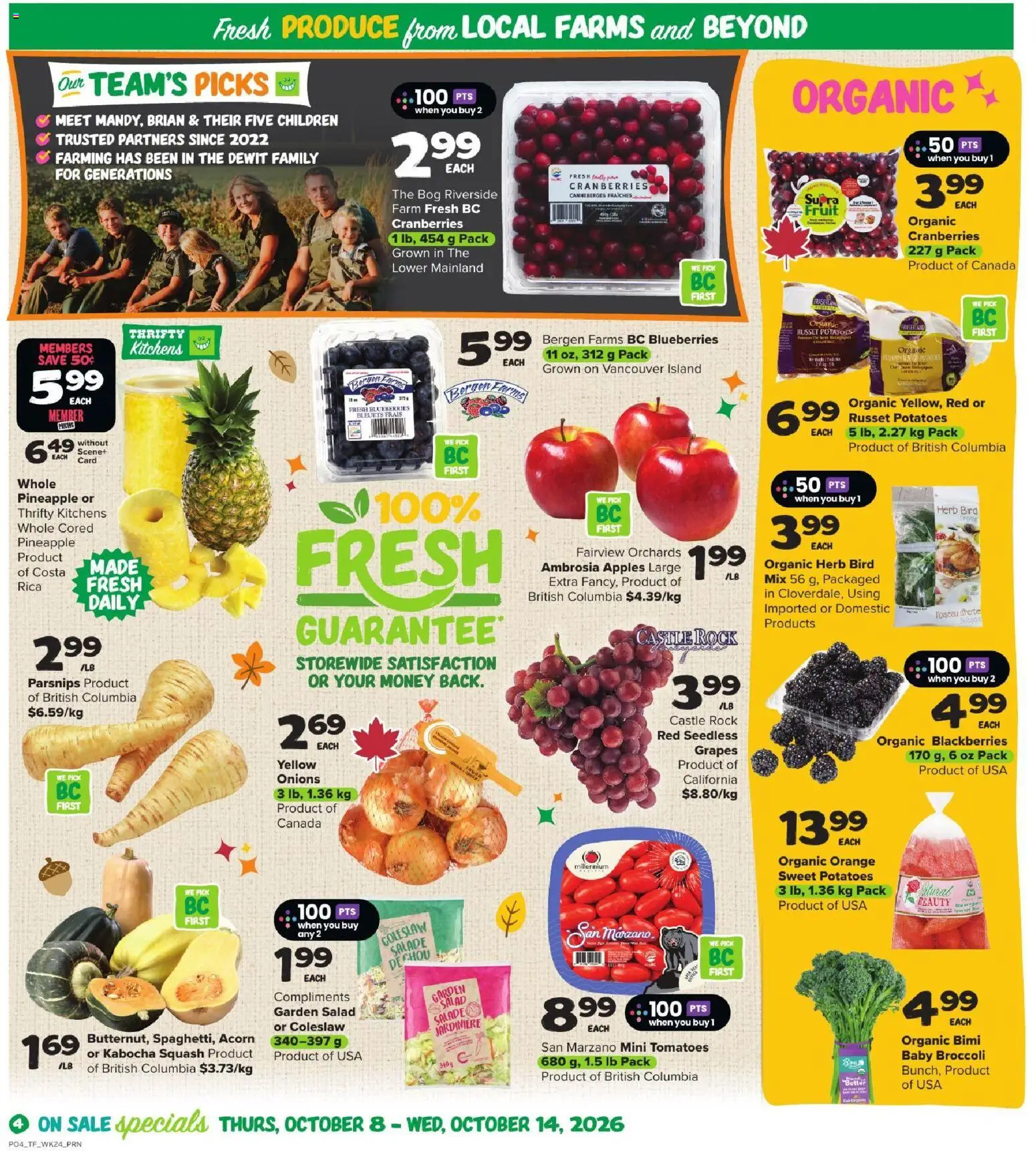 Thrifty Foods weekly flyer / circulaire Flyer in Canada