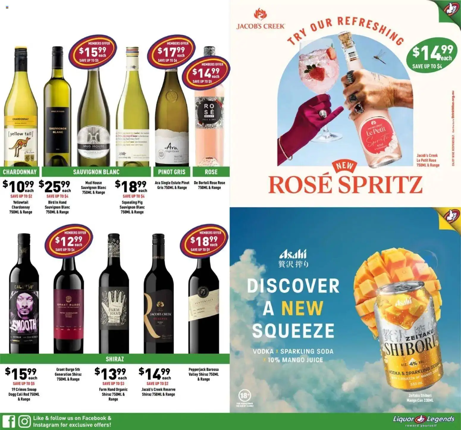 Liquor Legends catalogue Catalogue in Australia