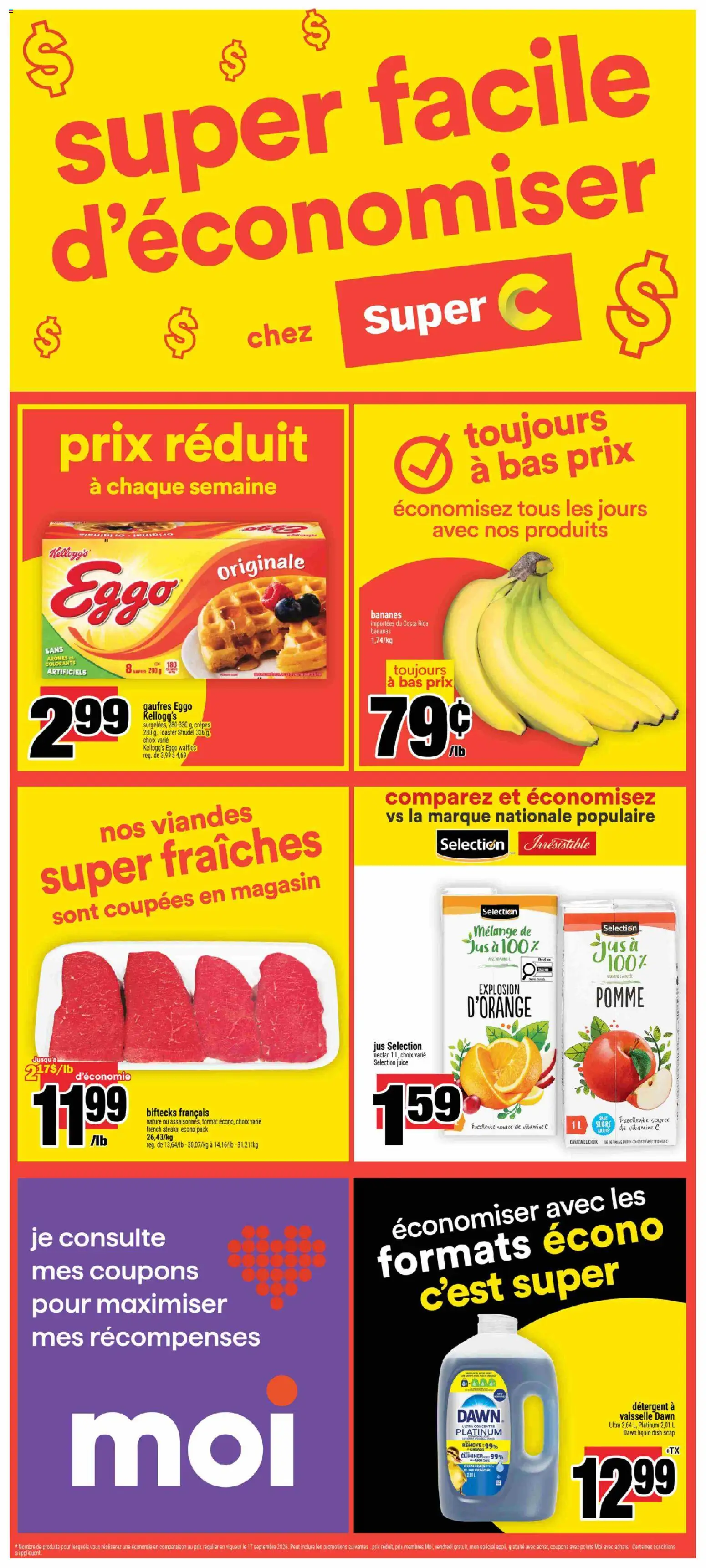 Super C weekly flyer / circulaire Flyer in Canada