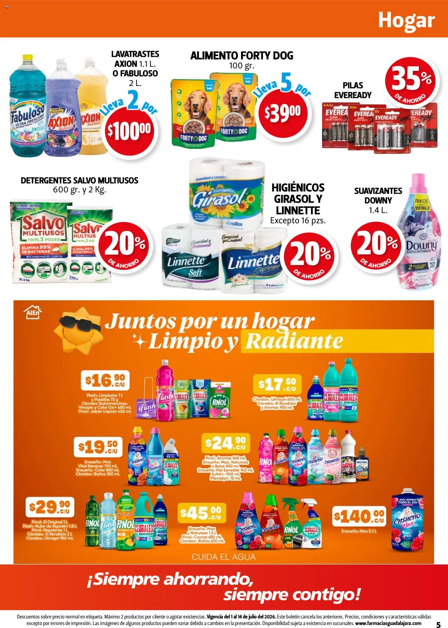 ¡El último » catálogo de Farmacia Guadalajara para Julio « está aquí! Descubre las SUPER OFERTAS. | México