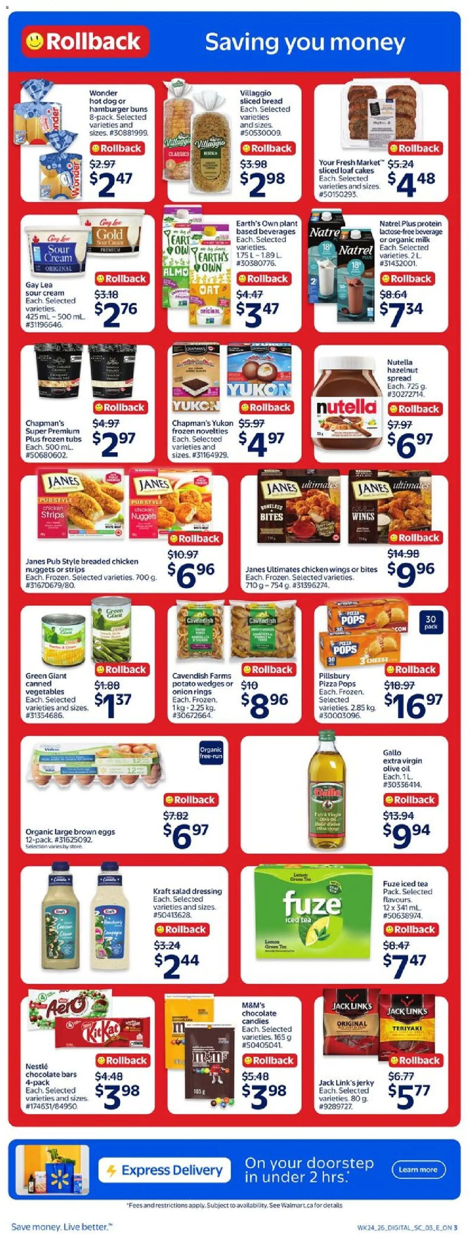Walmart Flyer from Jul 9, 2026 - Unlock Huge Savings | Canada