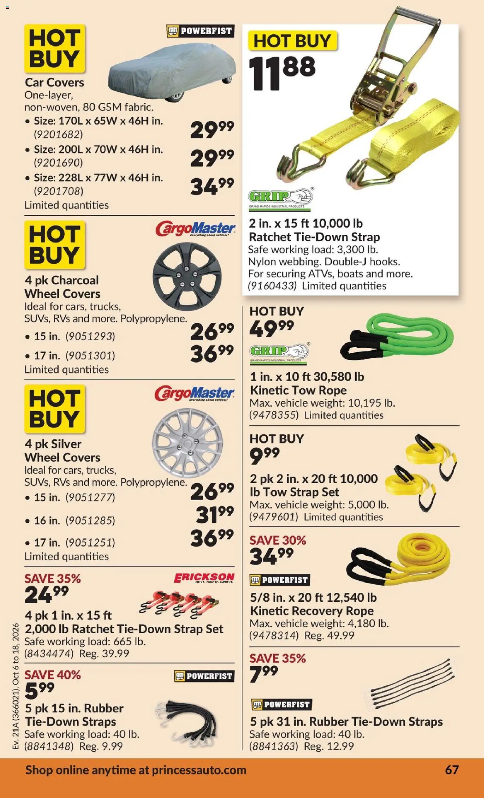 Princess Auto flyer - 2 Week Sale! Flyer in Canada