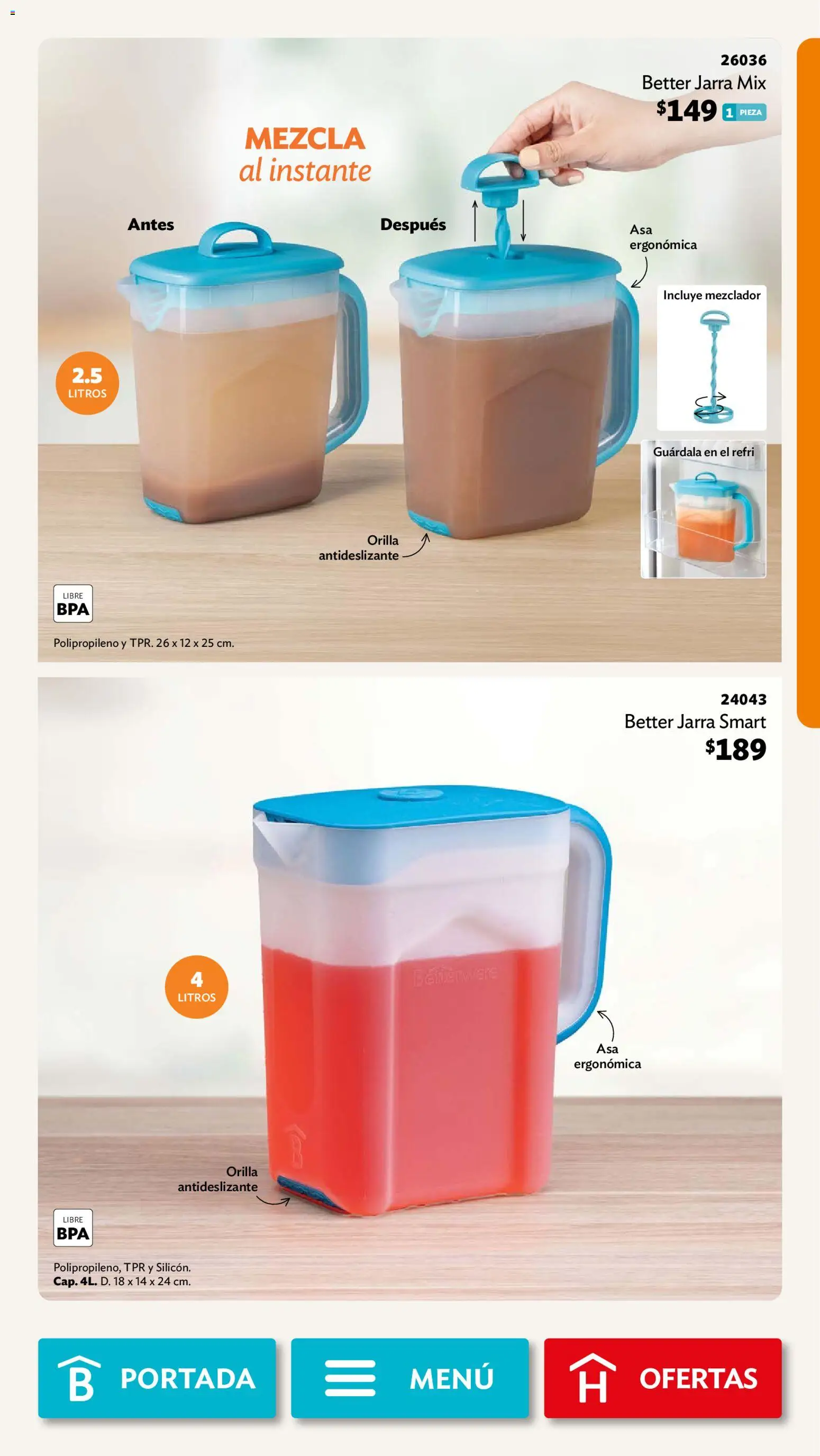 Betterware campaña 10 2026 Folleto in México