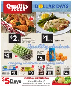 Quality-foods Quality Foods weekly flyer / circulaire