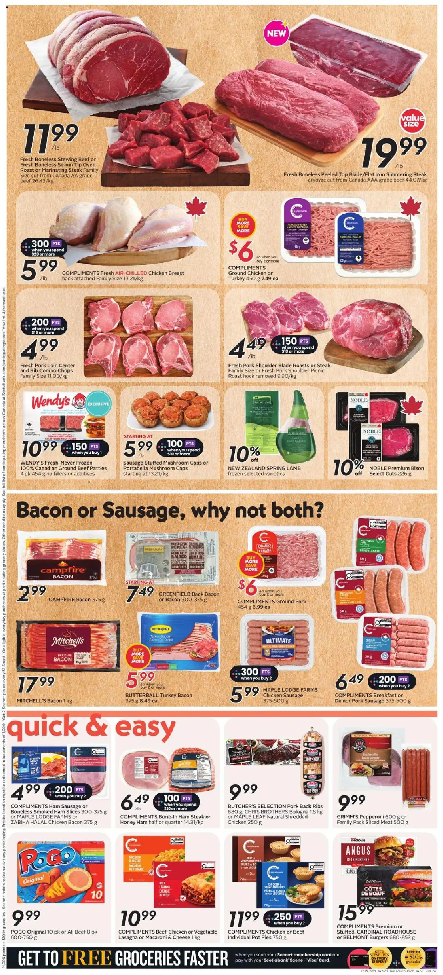 Safeway weekly flyer / circulaire Flyer in Canada