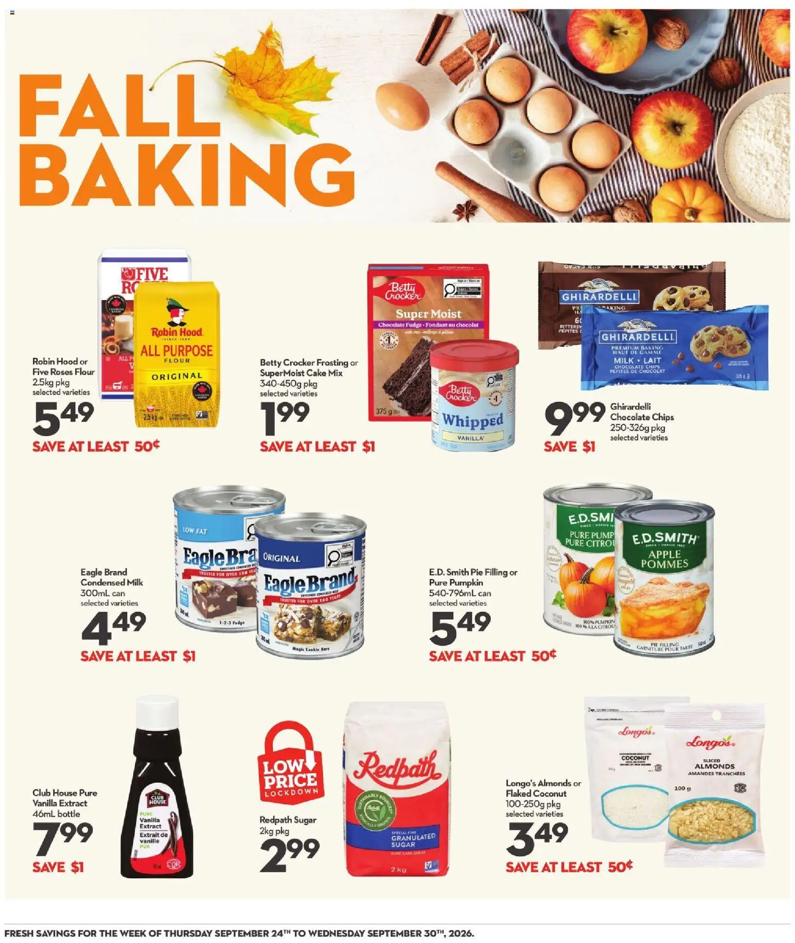 Longo`s weekly flyer / circulaire Flyer in Canada