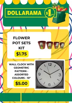Dollarama Dollarama weekly flyer / circulaire