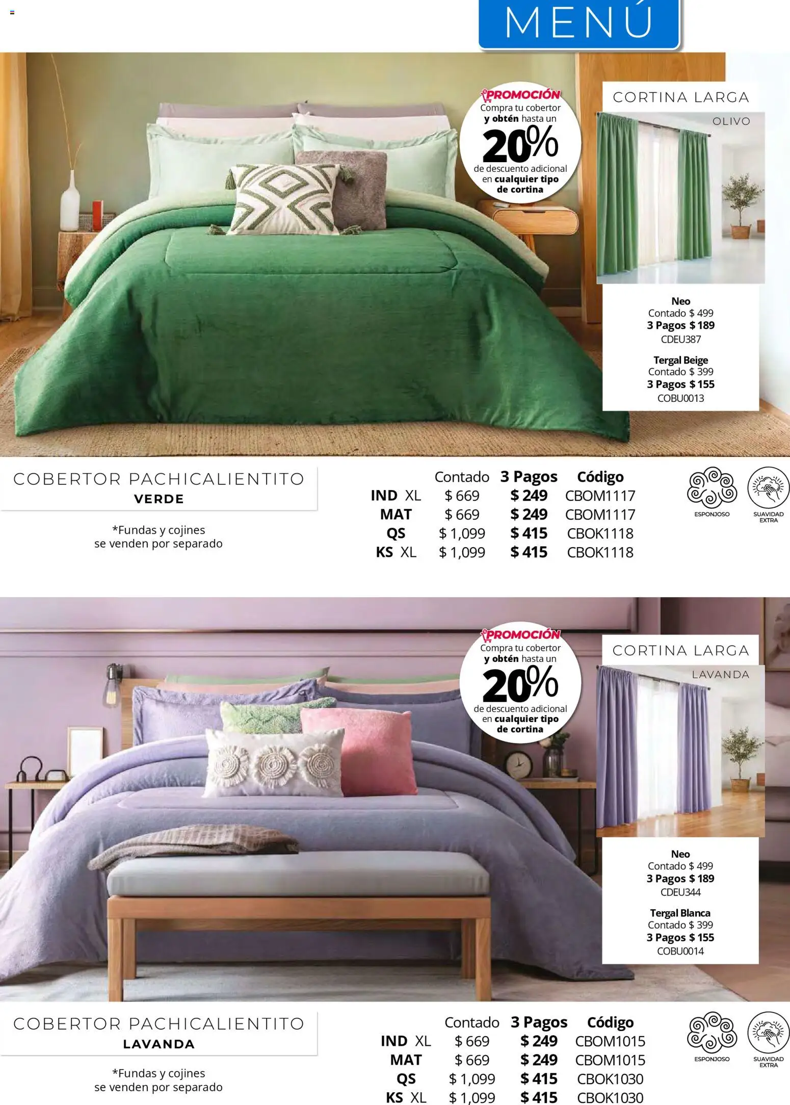 ¡El último » catálogo de Colchas Concord para Julio « está aquí! Descubre las SUPER OFERTAS. | México