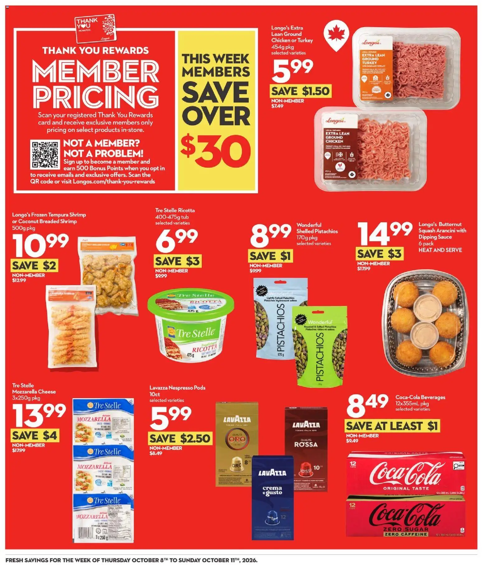 Longo`s weekly flyer / circulaire Flyer in Canada