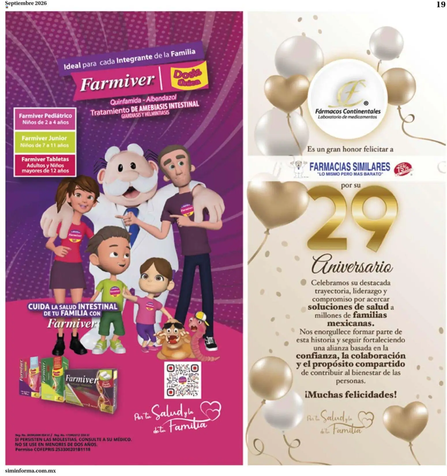 Farmacias Similares catálogo AyuPADi, la voz que se levanta Folleto in México