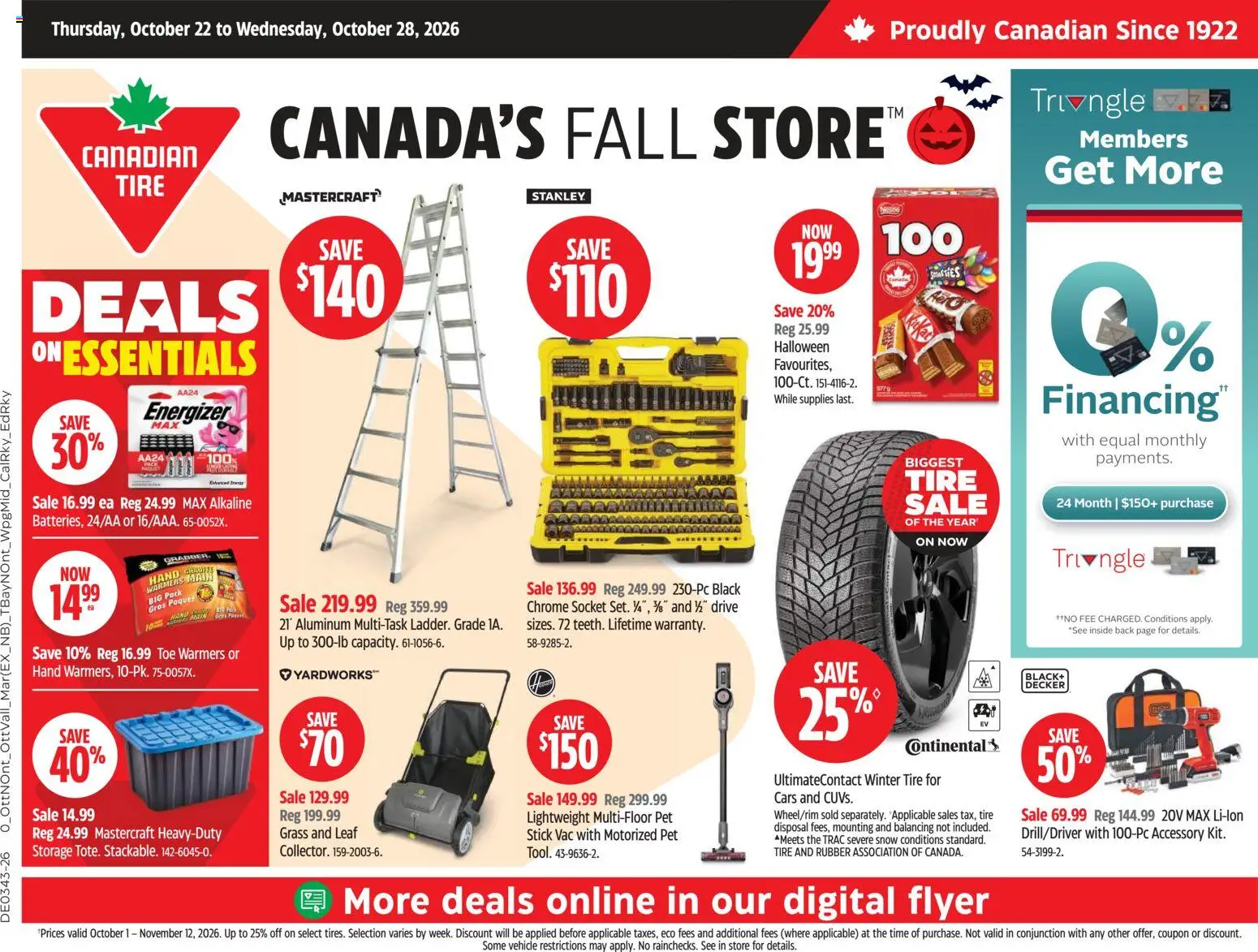 Canadian Tire weekly flyer Flyer in Canada