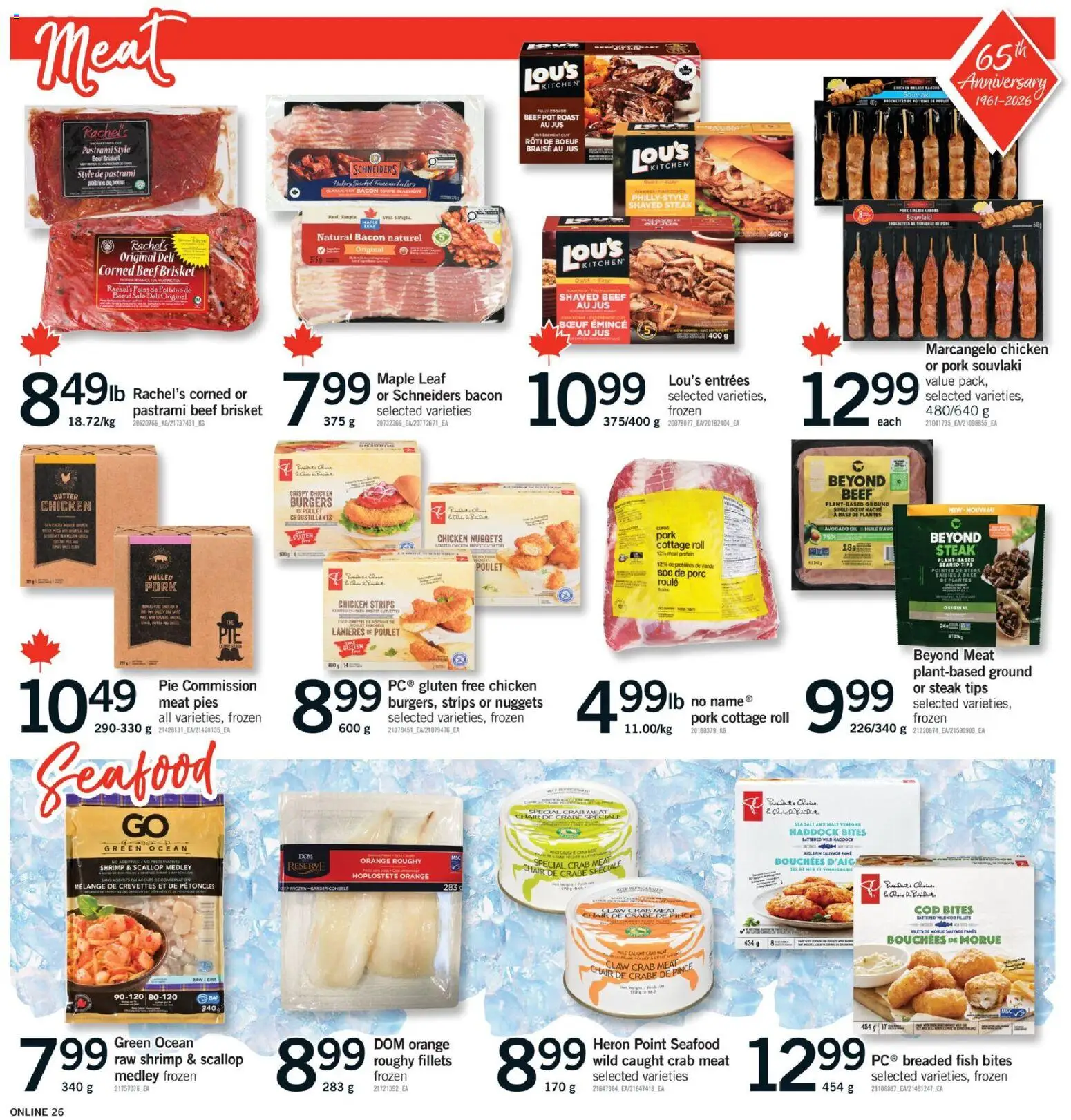 Fortinos weekly flyer / circulaire Flyer in Canada