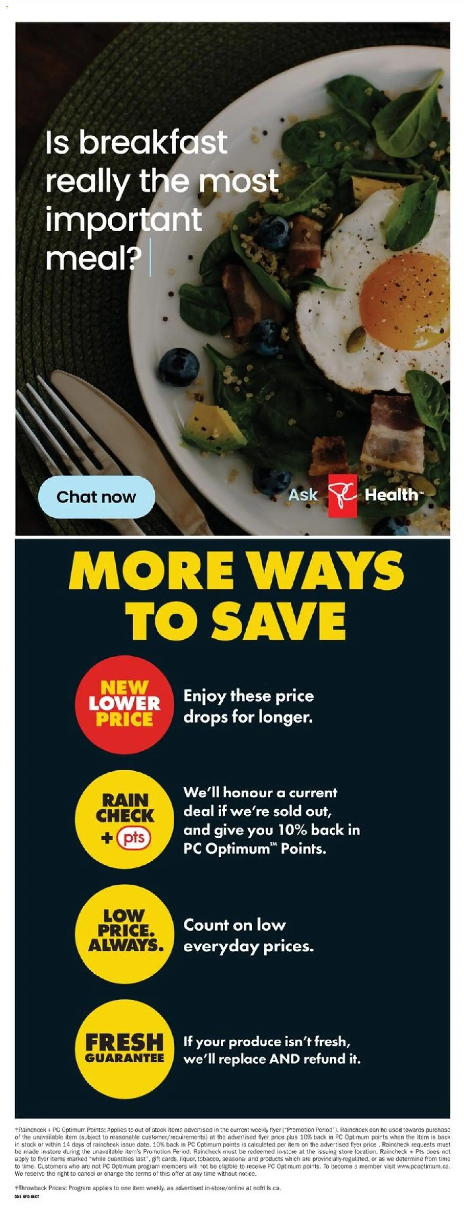 No Frills weekly flyer / circulaire Flyer in Canada