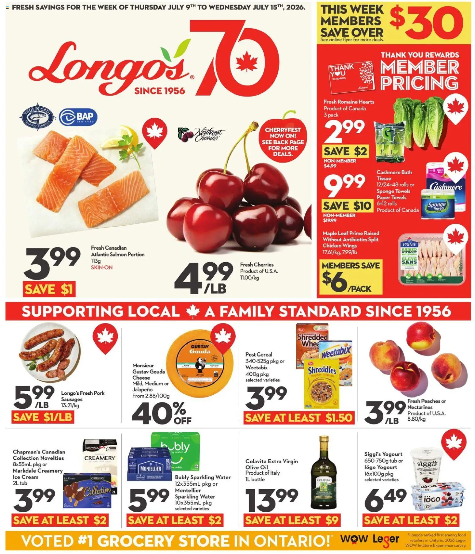 Longo's Flyer from Jul 9, 2026 - Unlock Huge Savings | Canada