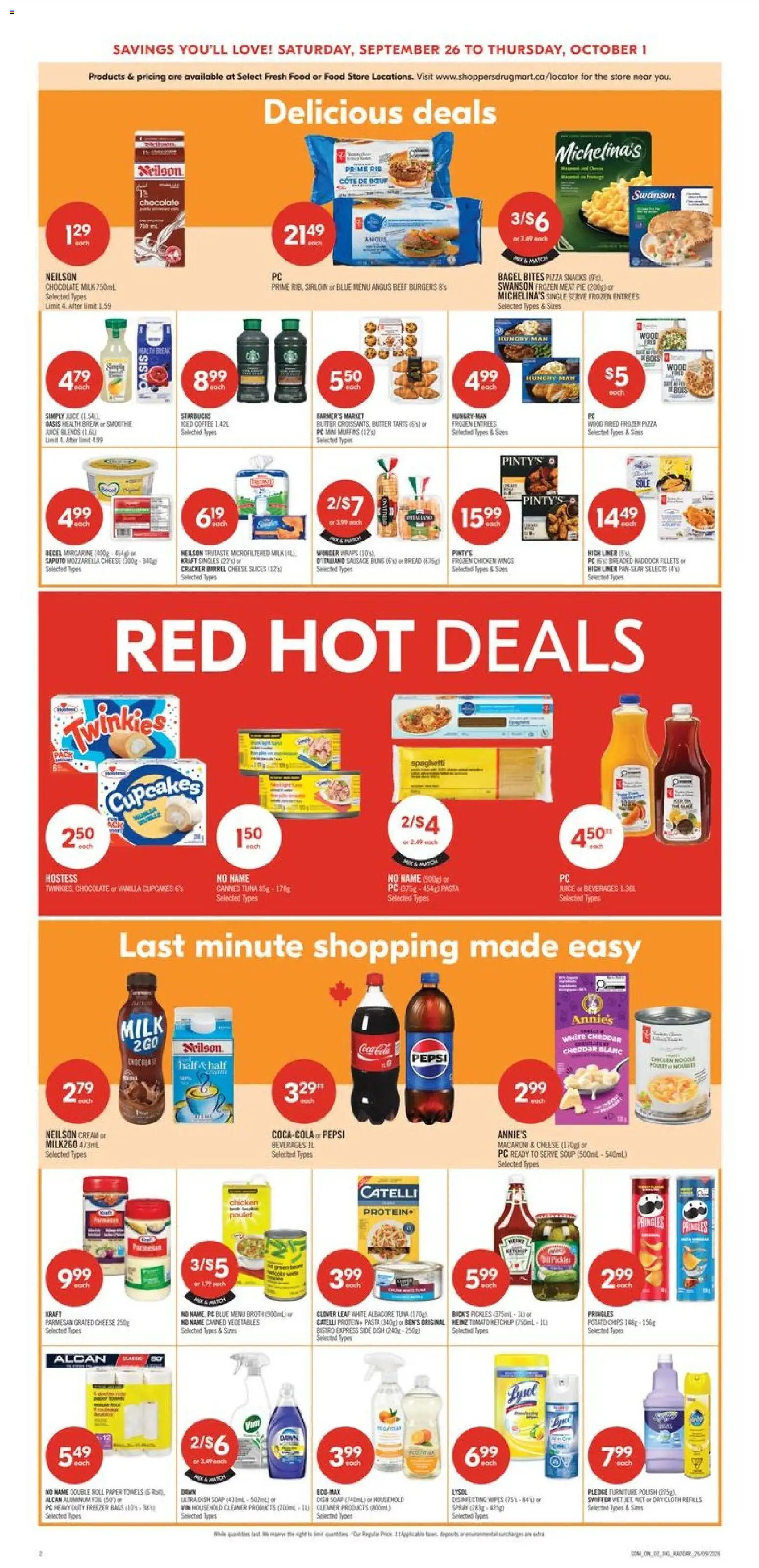 Shoppers weekly flyer / circulaire Flyer in Canada