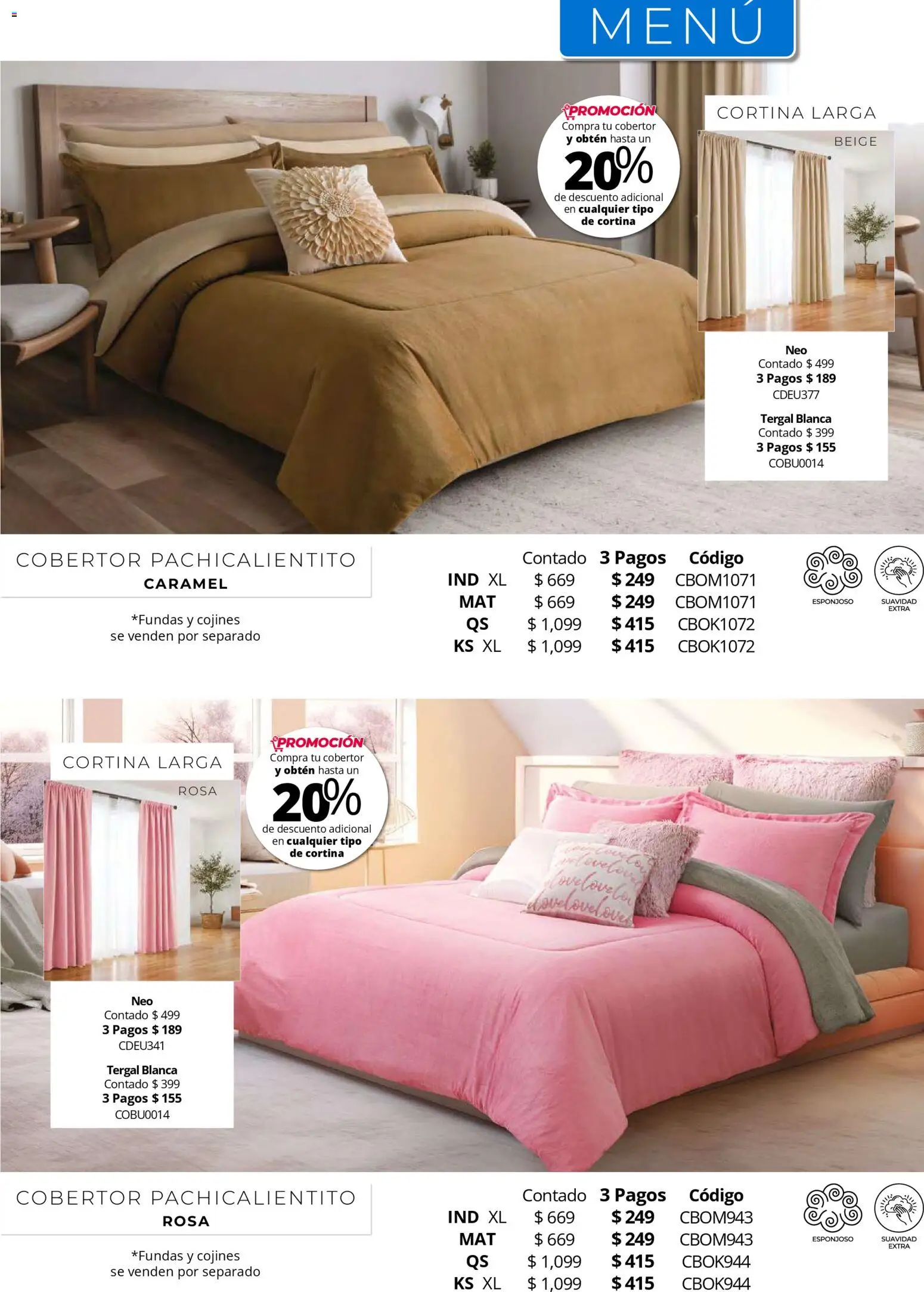 ¡El último » catálogo de Colchas Concord para Julio « está aquí! Descubre las SUPER OFERTAS. | México