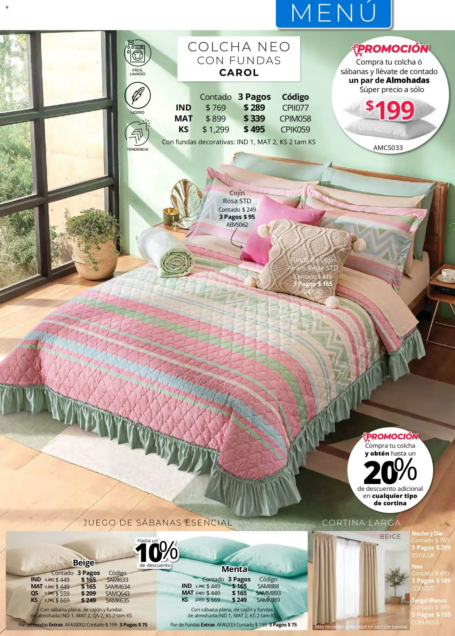 ¡El último » catálogo de Colchas Concord para Julio « está aquí! Descubre las SUPER OFERTAS. | México