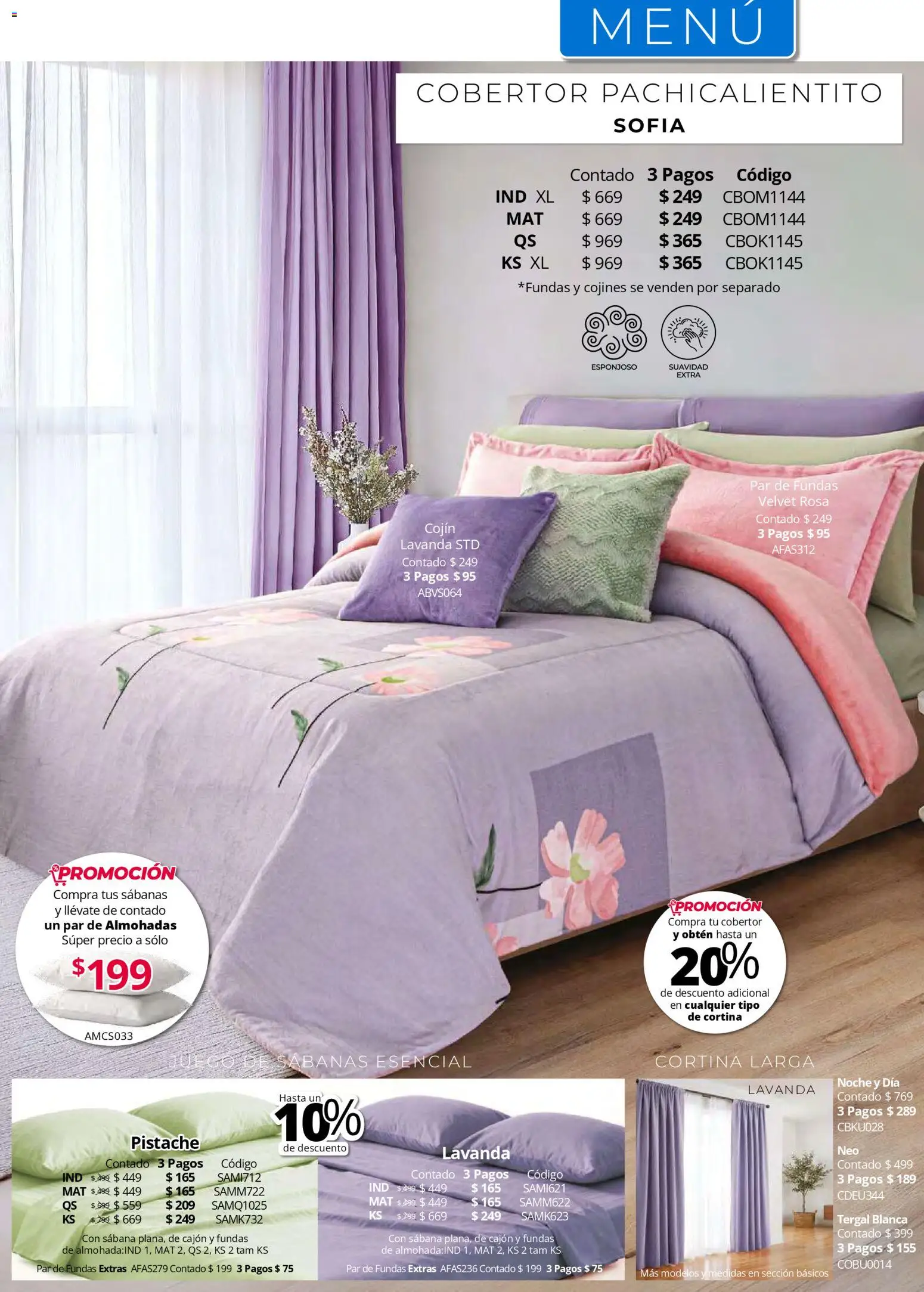 ¡El último » catálogo de Colchas Concord para Julio « está aquí! Descubre las SUPER OFERTAS. | México
