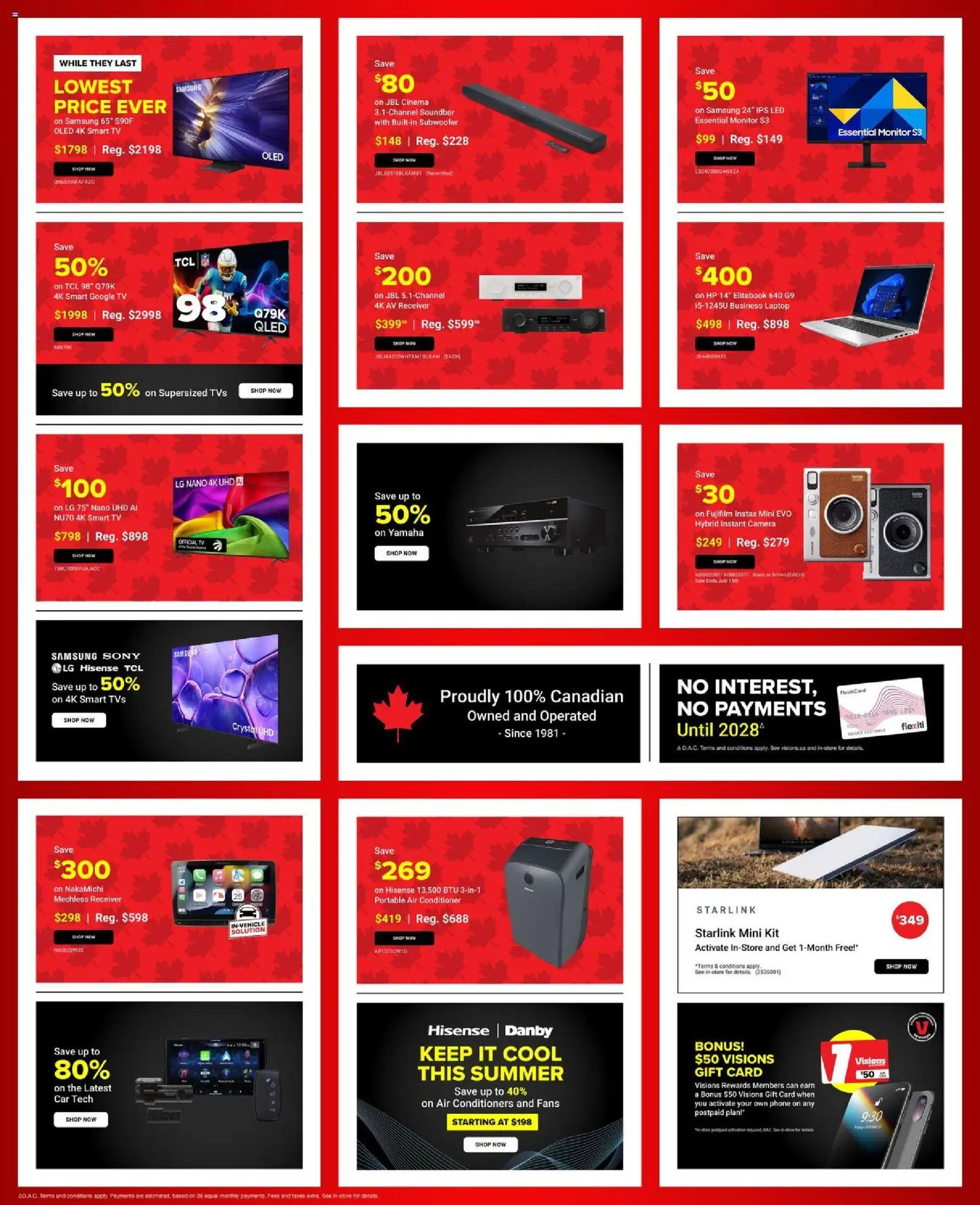 Visions Flyer from Jul 10, 2026 - Unlock Huge Savings | Canada