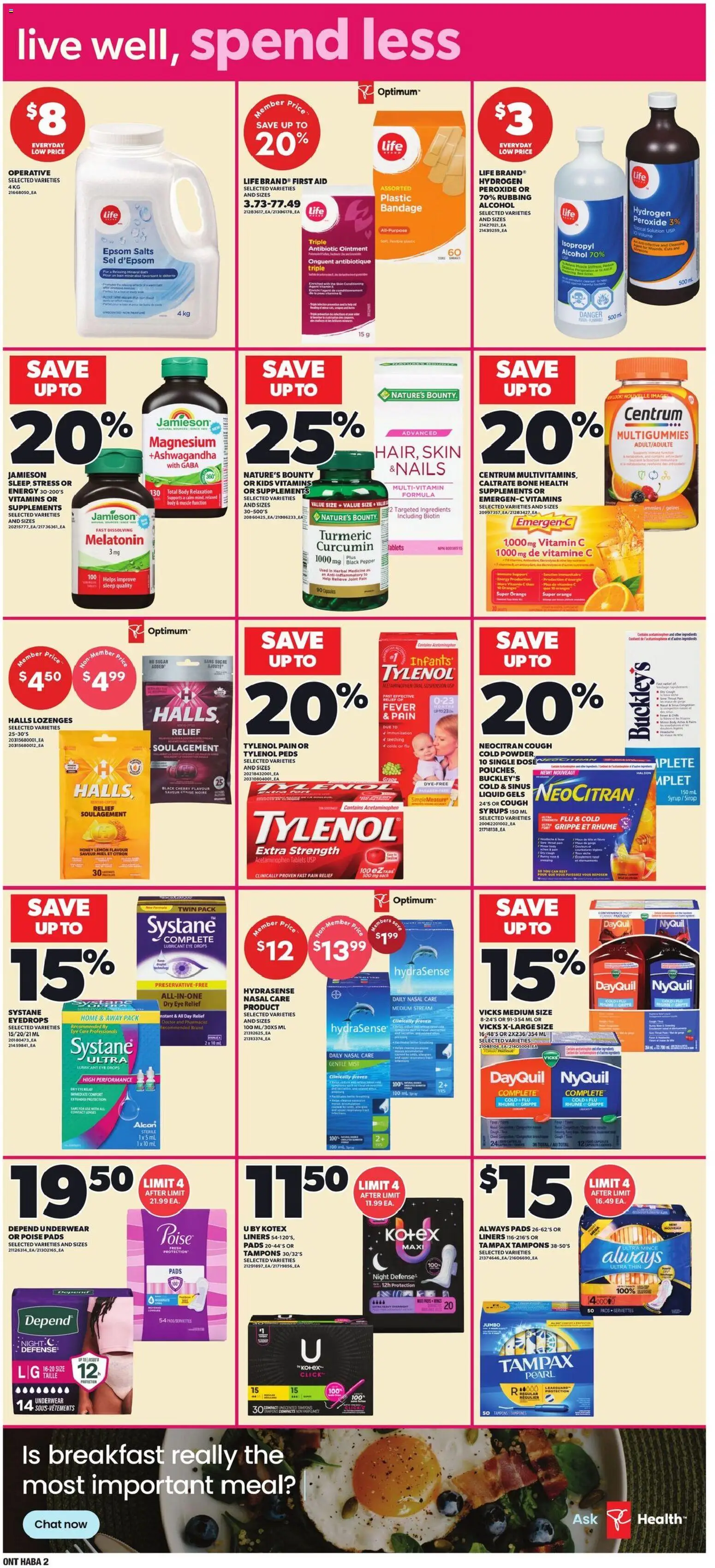 Loblaws weekly flyer / circulaire Flyer in Canada