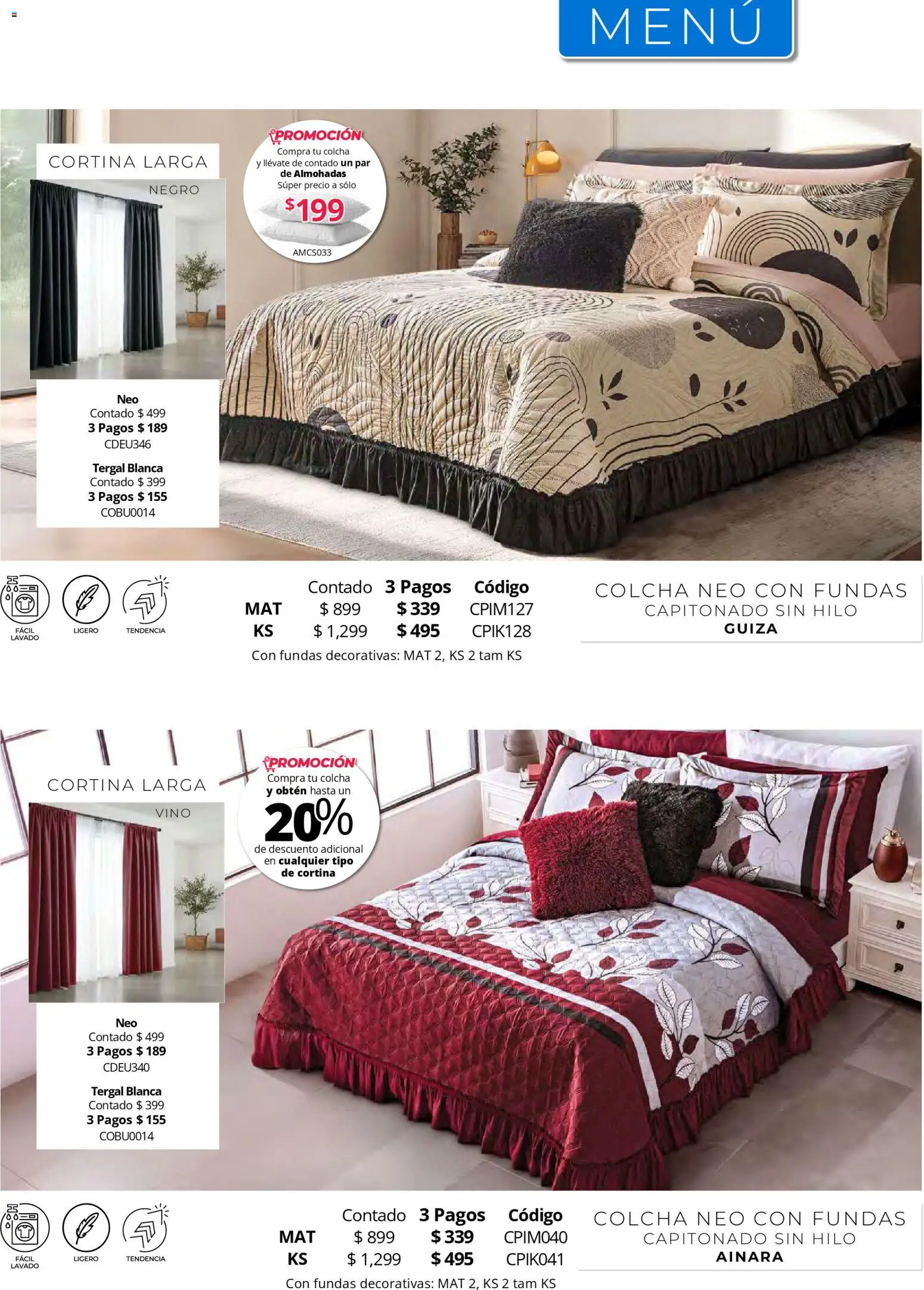 ¡El último » catálogo de Colchas Concord para Julio « está aquí! Descubre las SUPER OFERTAS. | México