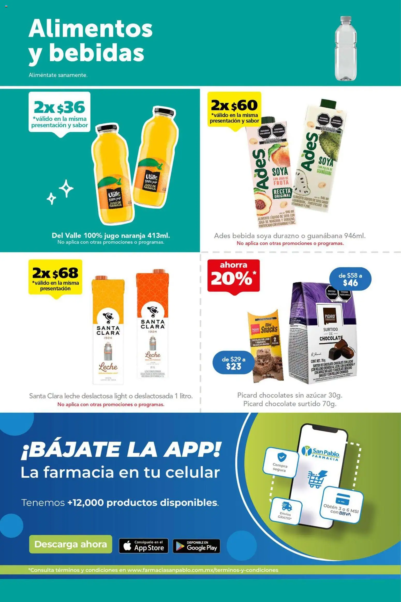 Farmacia San Pablo catálogo Folleto in México