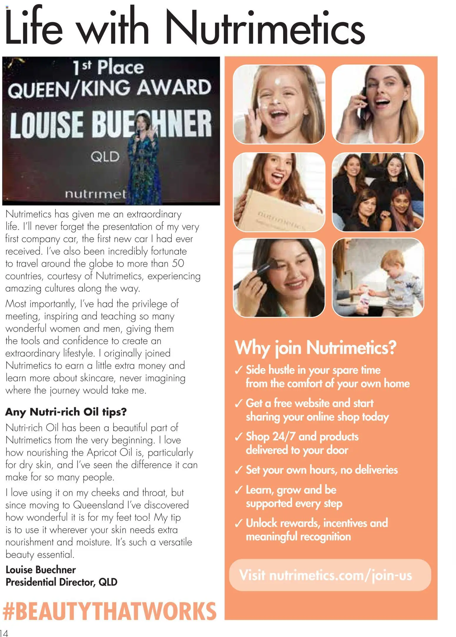 Nutrimetics 58 Years of Nutri-Glow Catalogue in Australia