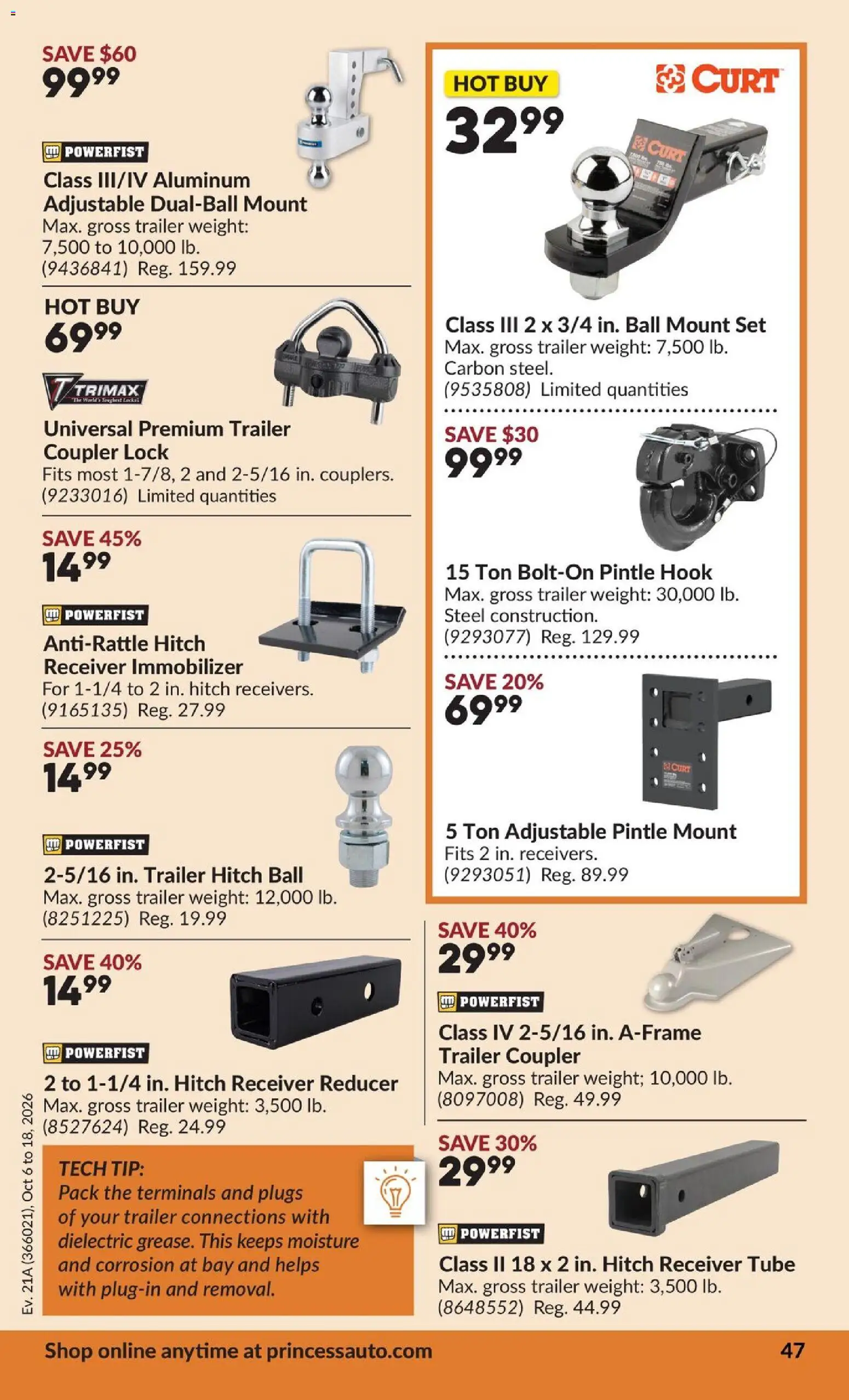 Princess Auto flyer - 2 Week Sale! Flyer in Canada