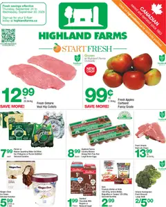 Highland-farms Highland Farms weekly flyer / circulaire