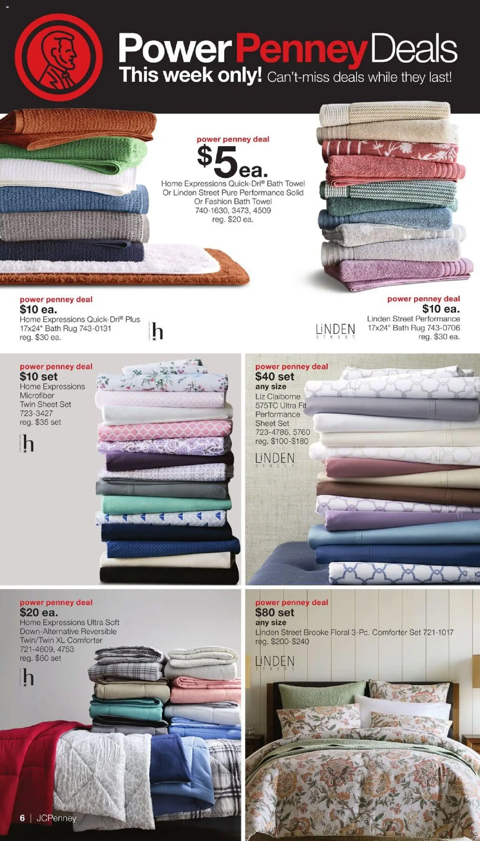 JCPenney Semi-Annual Home Sale Weekly Ad in United States