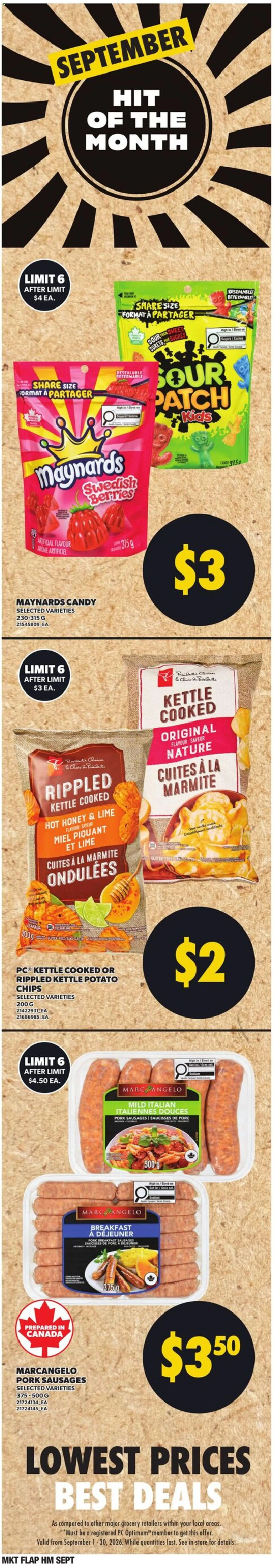 Independent Grocer weekly flyer / circulaire Flyer in Canada