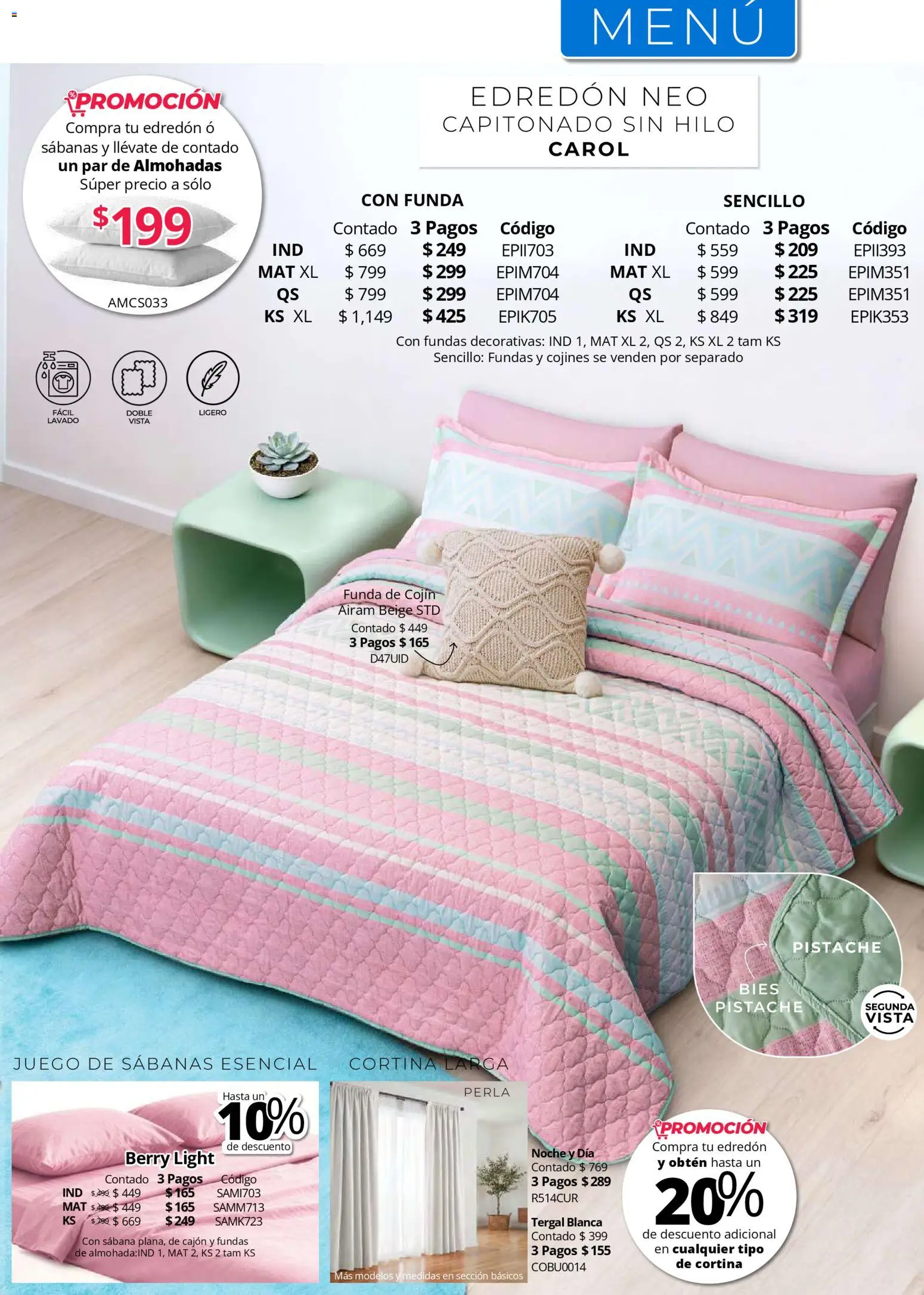 ¡El último » catálogo de Colchas Concord para Julio « está aquí! Descubre las SUPER OFERTAS. | México
