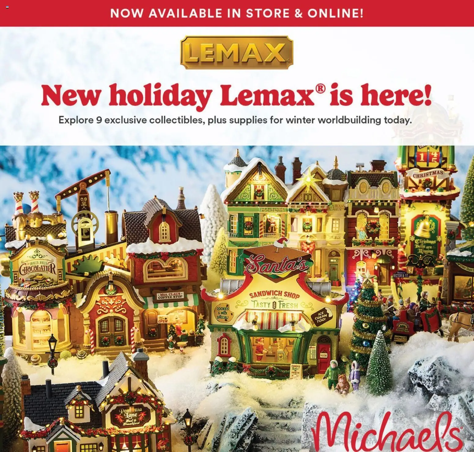 Michaels weekly flyer / circulaire Flyer in Canada