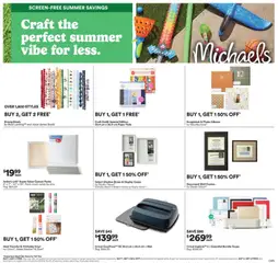 Michaels Michaels weekly flyer / circulaire