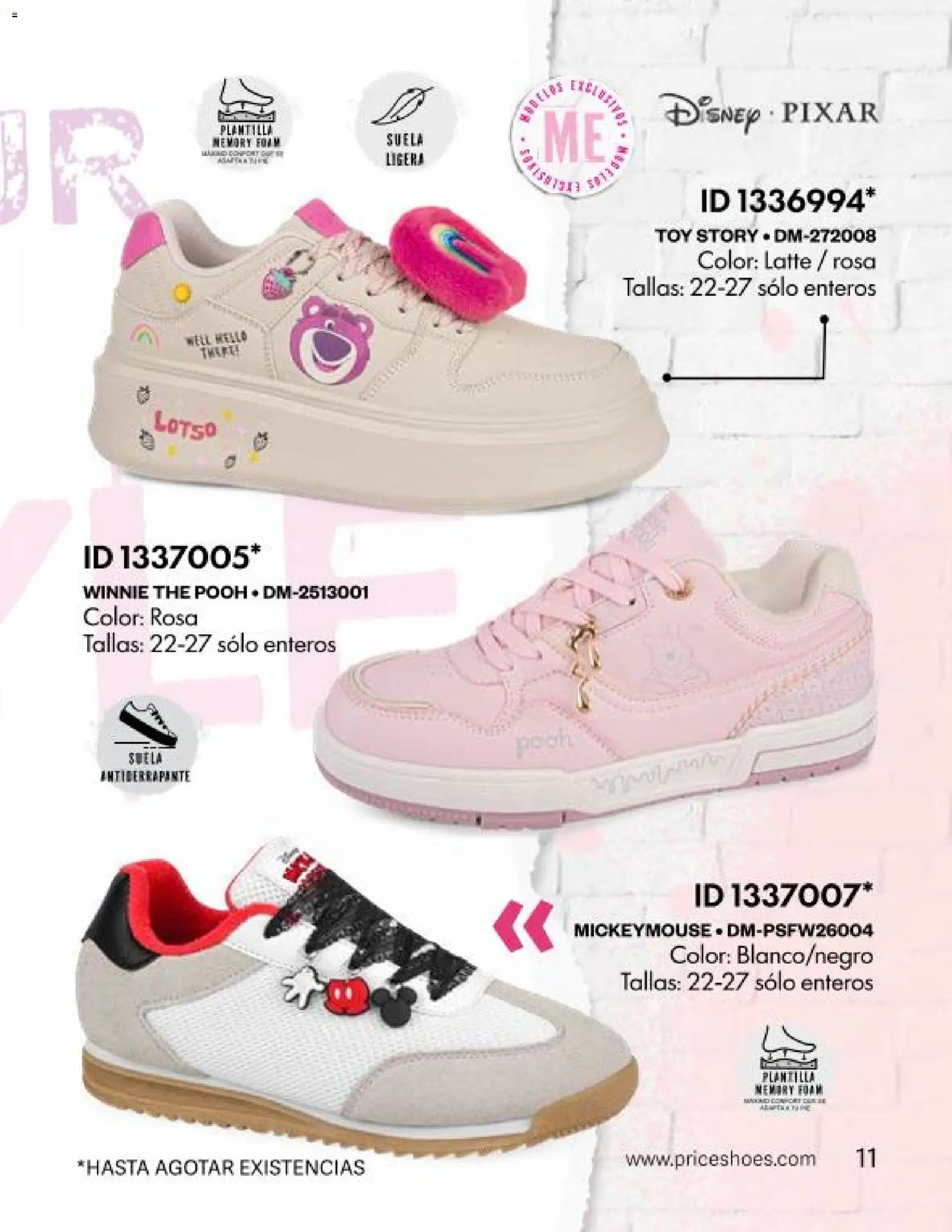 Price Shoes Mini catálogo Folleto in México